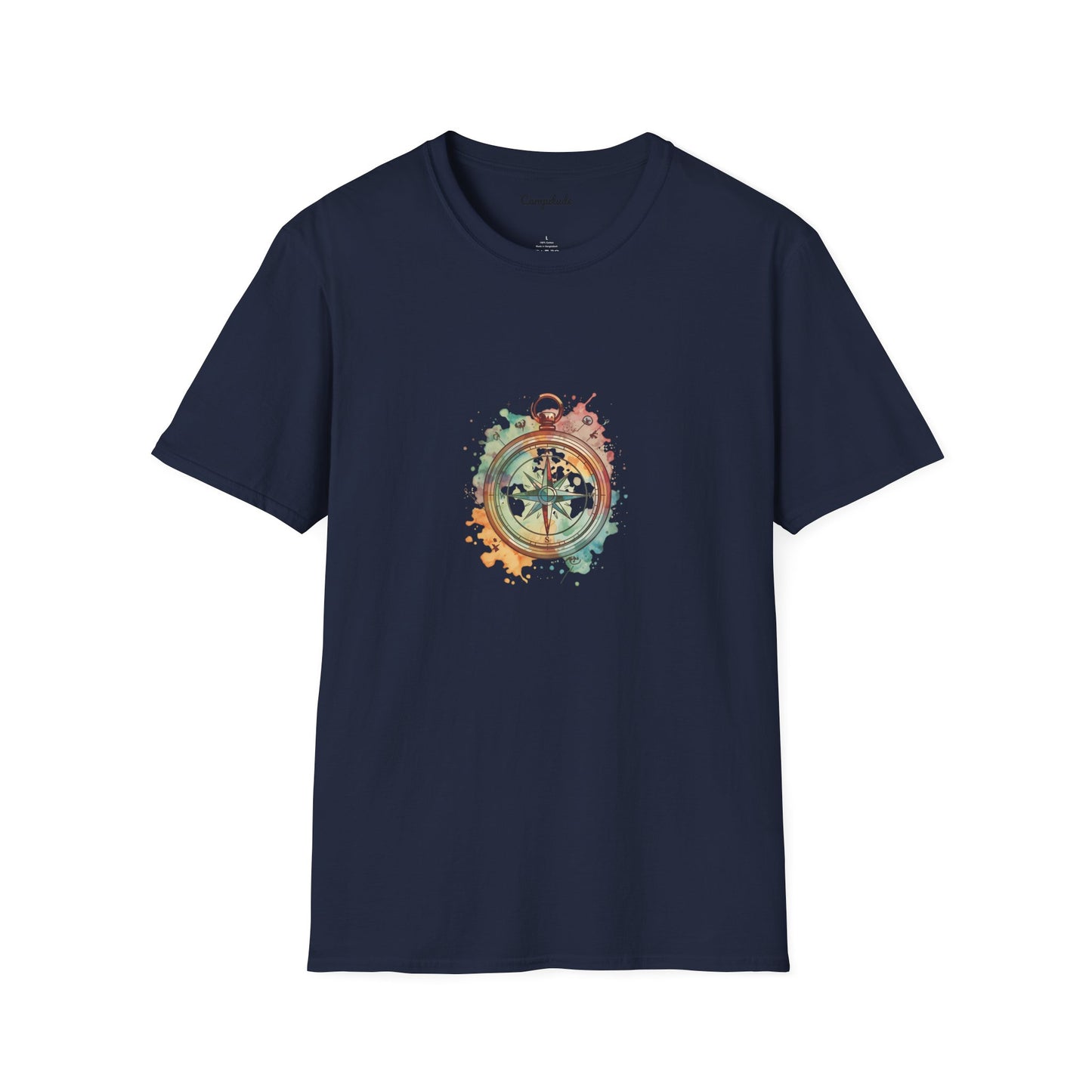 Unisex T-Shirt - Geocache Colorful Compass