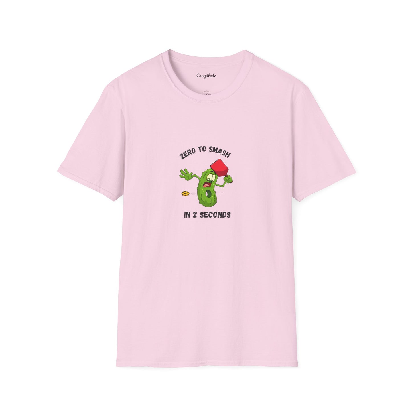Unisex T-Shirt - Zero to Smash in 2 Seconds