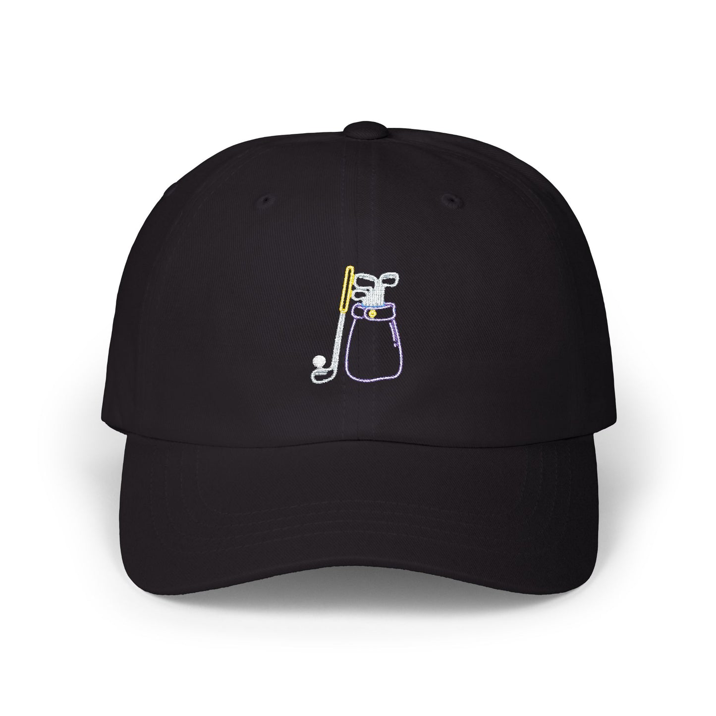 Classic Dad Cap - Neon Golf