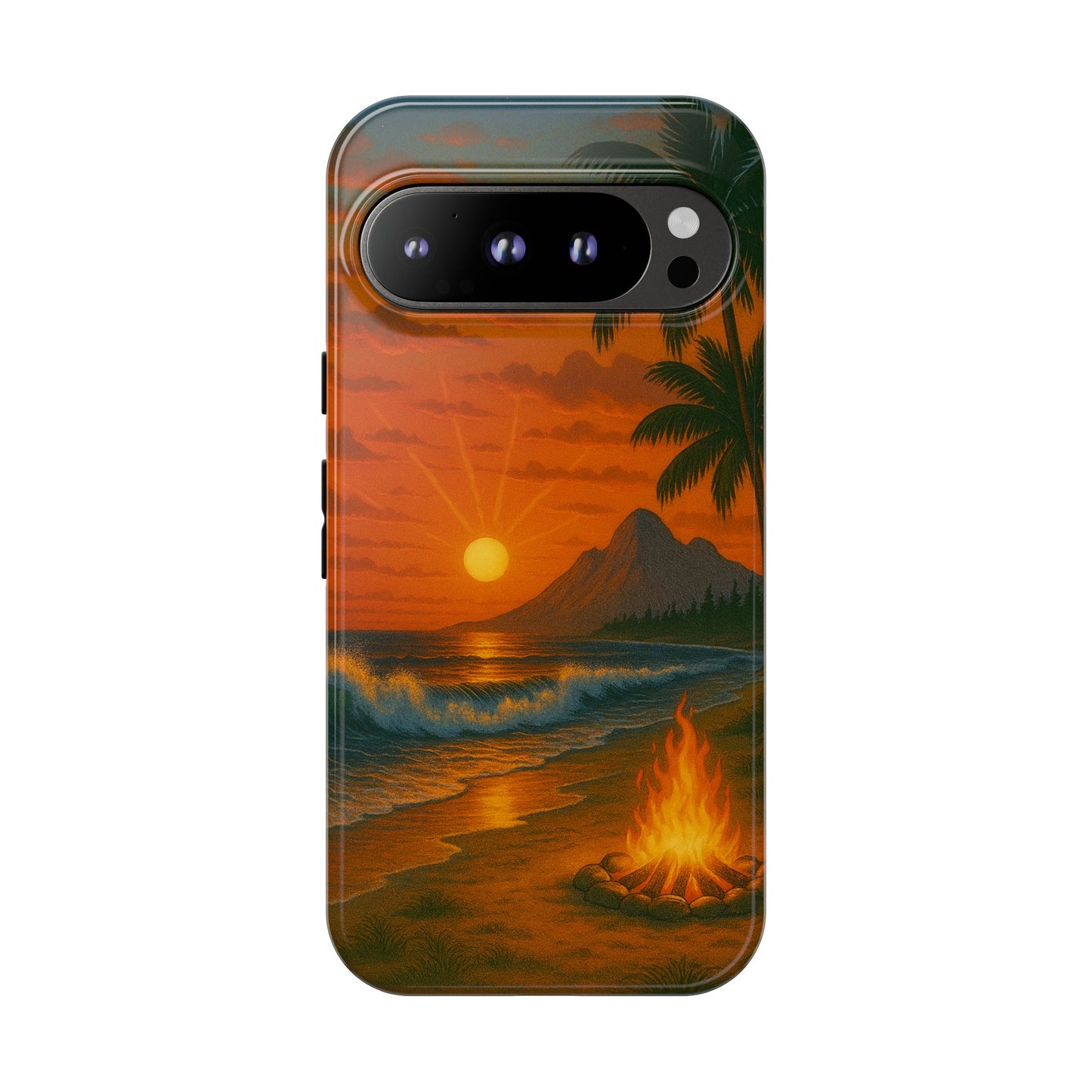 Tough Phone Case - Tropical Sunset Phone
