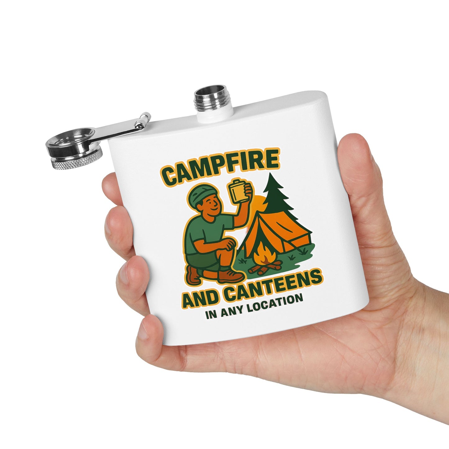 Camping Flask - Campfire and Canteens in Any Location