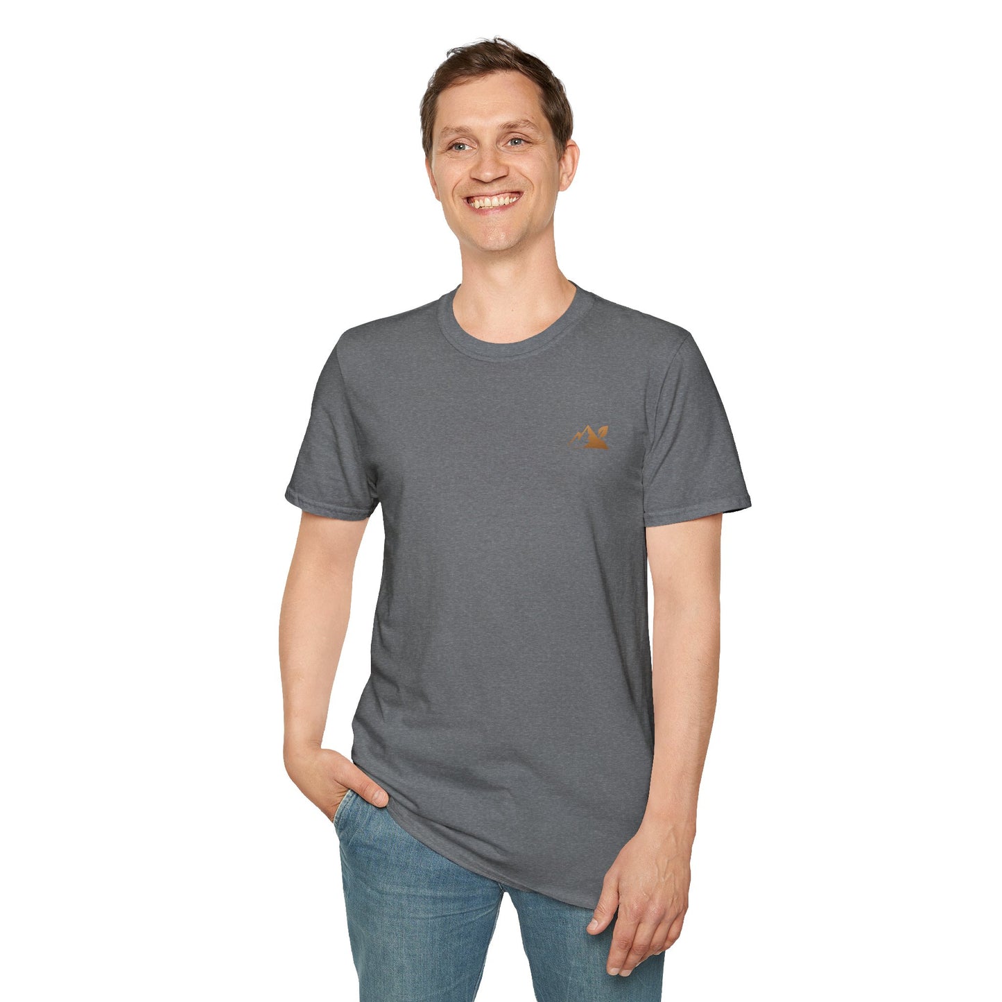 Unisex T-Shirt - The Mountains are Calling and I Must Go (2-sided graphic)