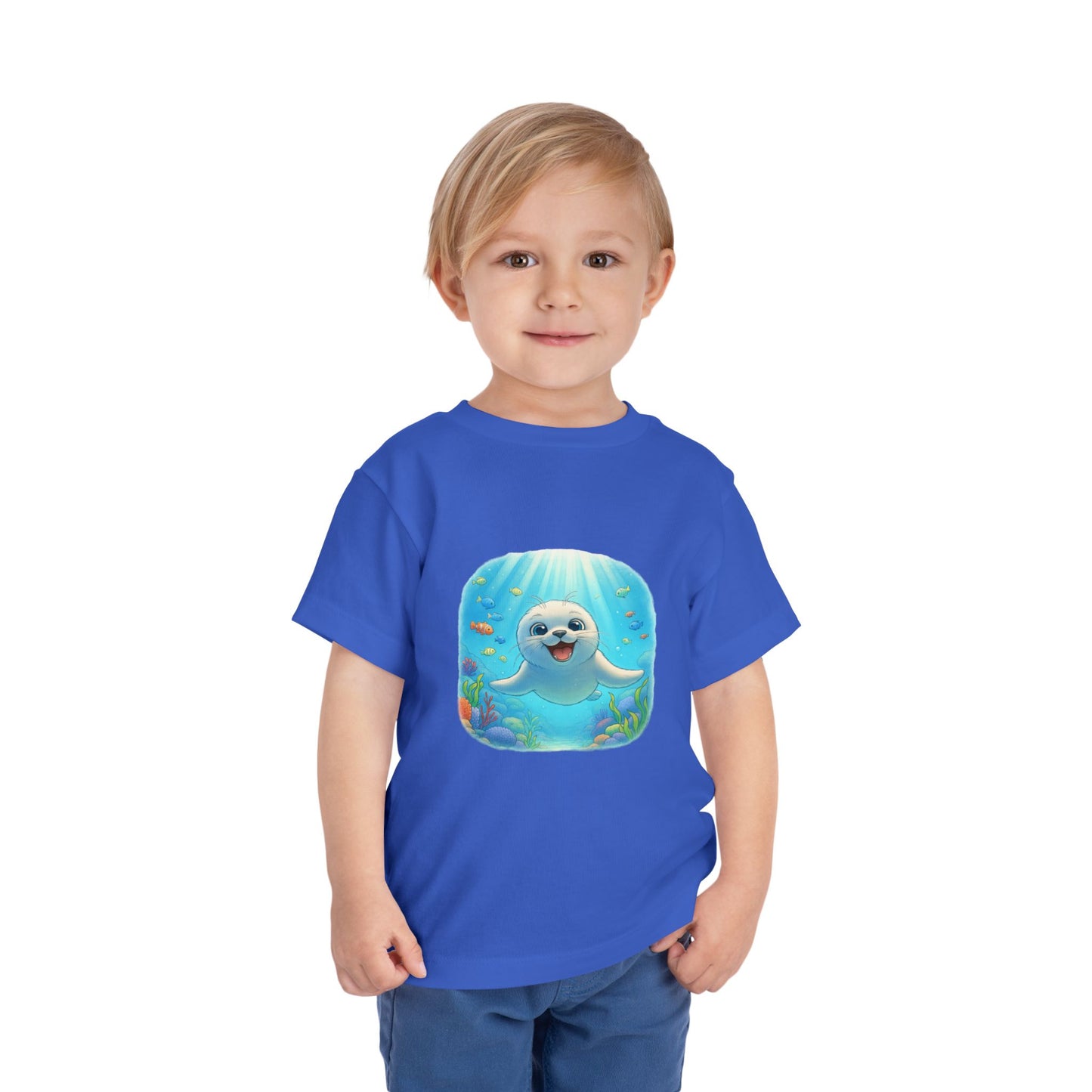 Adorable Seal Graphic Toddler T-Shirt
