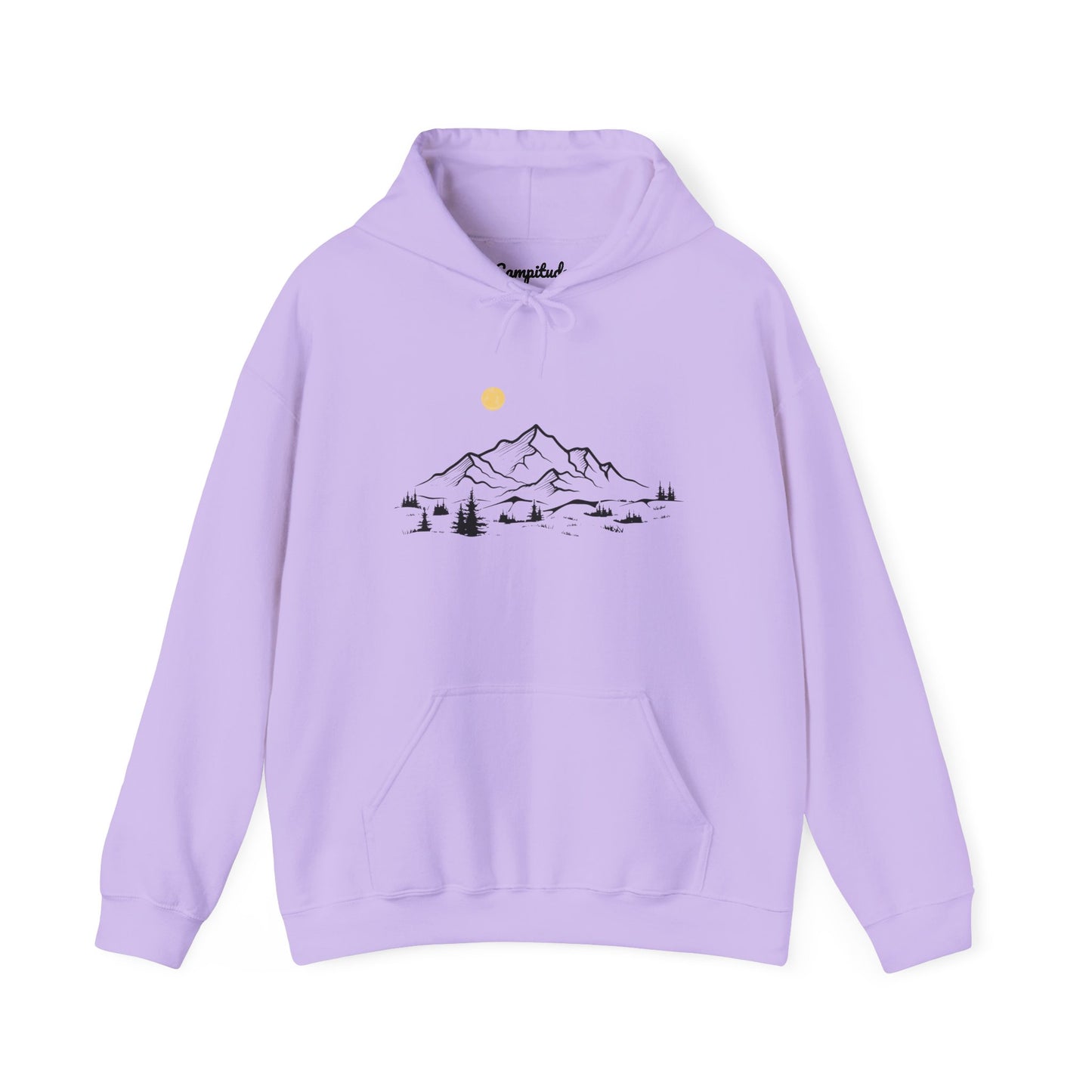 Hoodie Sweatshirt - Mountain Sunset