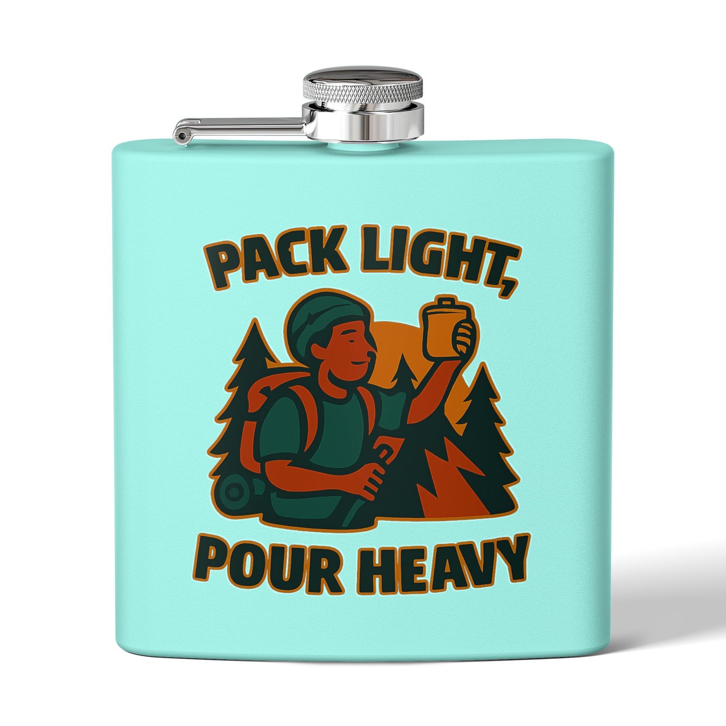 Hiking Flask - Pack Light Pour Heavy