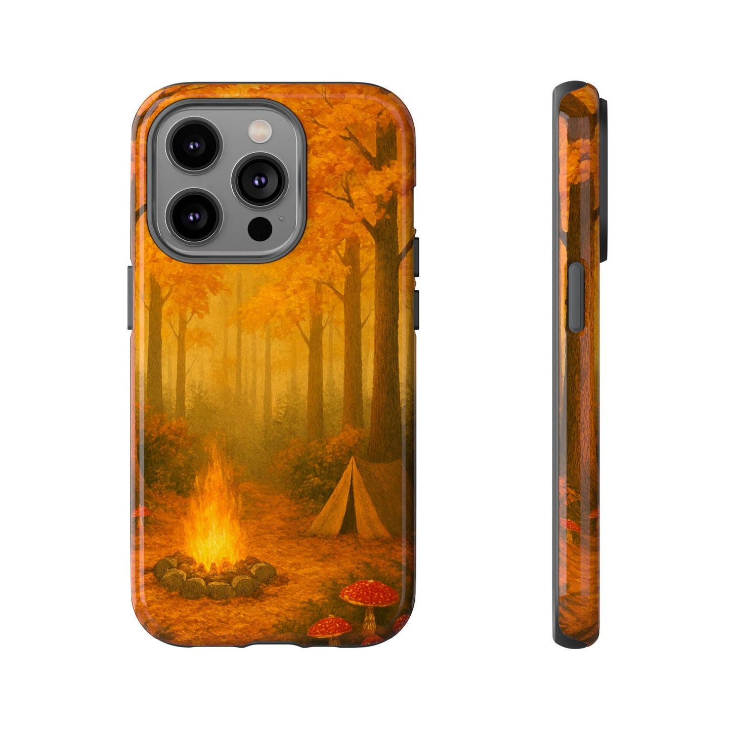 Tough Phone Case - Autumn Camping