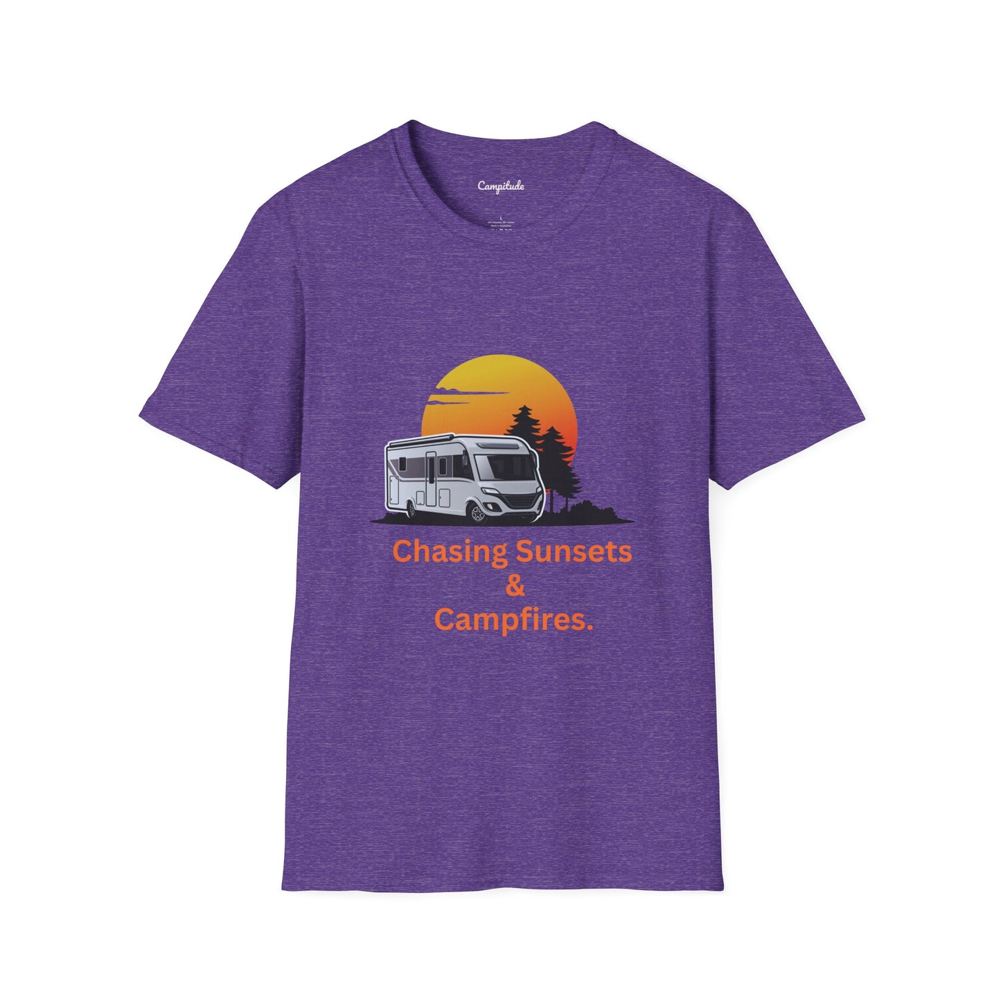 Unisex T-Shirt - Chasing Sunsets & Campfire (Class A Version)