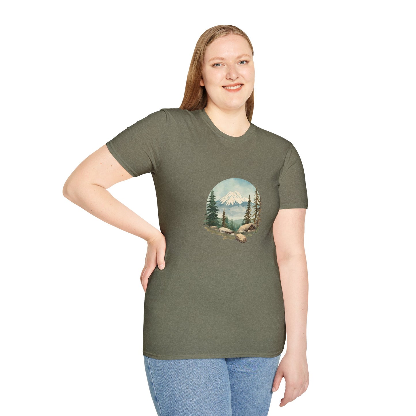 Unisex T-Shirt - Mountain Landscape