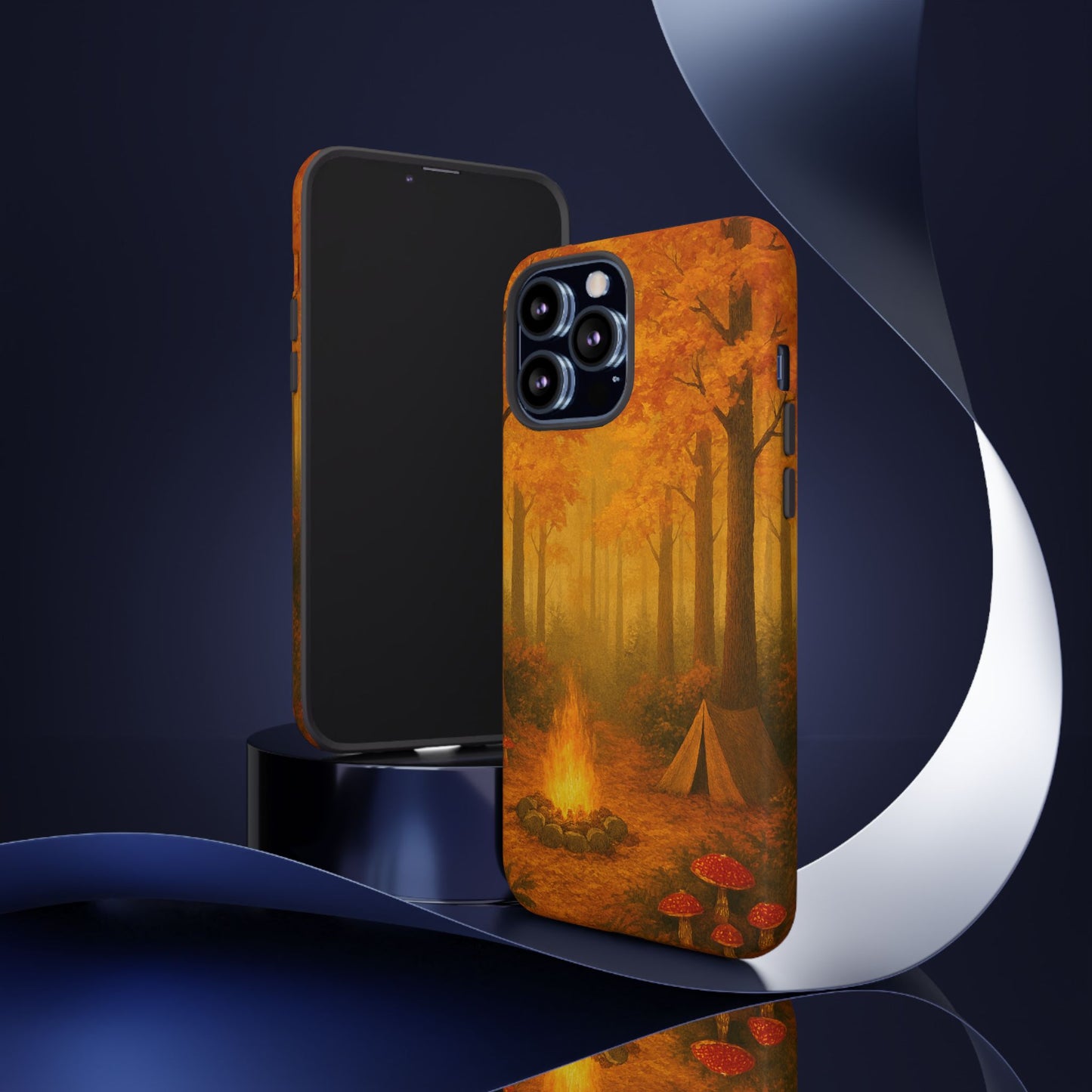 Tough Phone Case - Autumn Camping