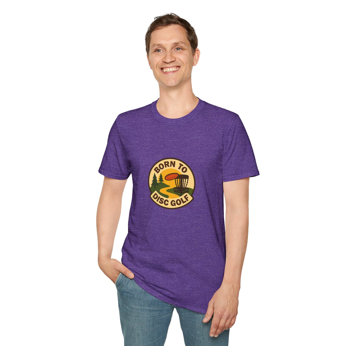 Unisex T-Shirt - Born to Disc Golf