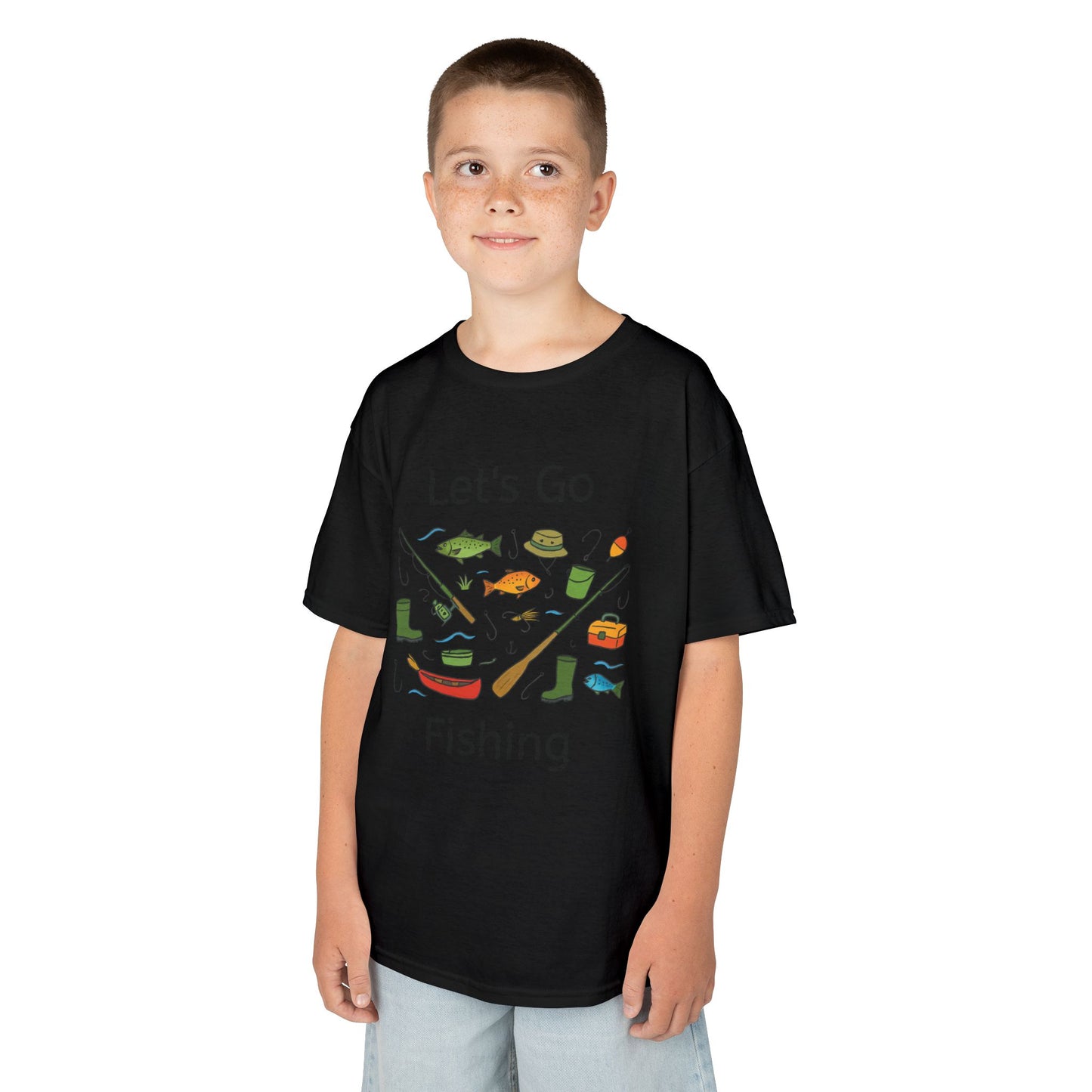 Kids T-Shirt - Let's Go Fishing