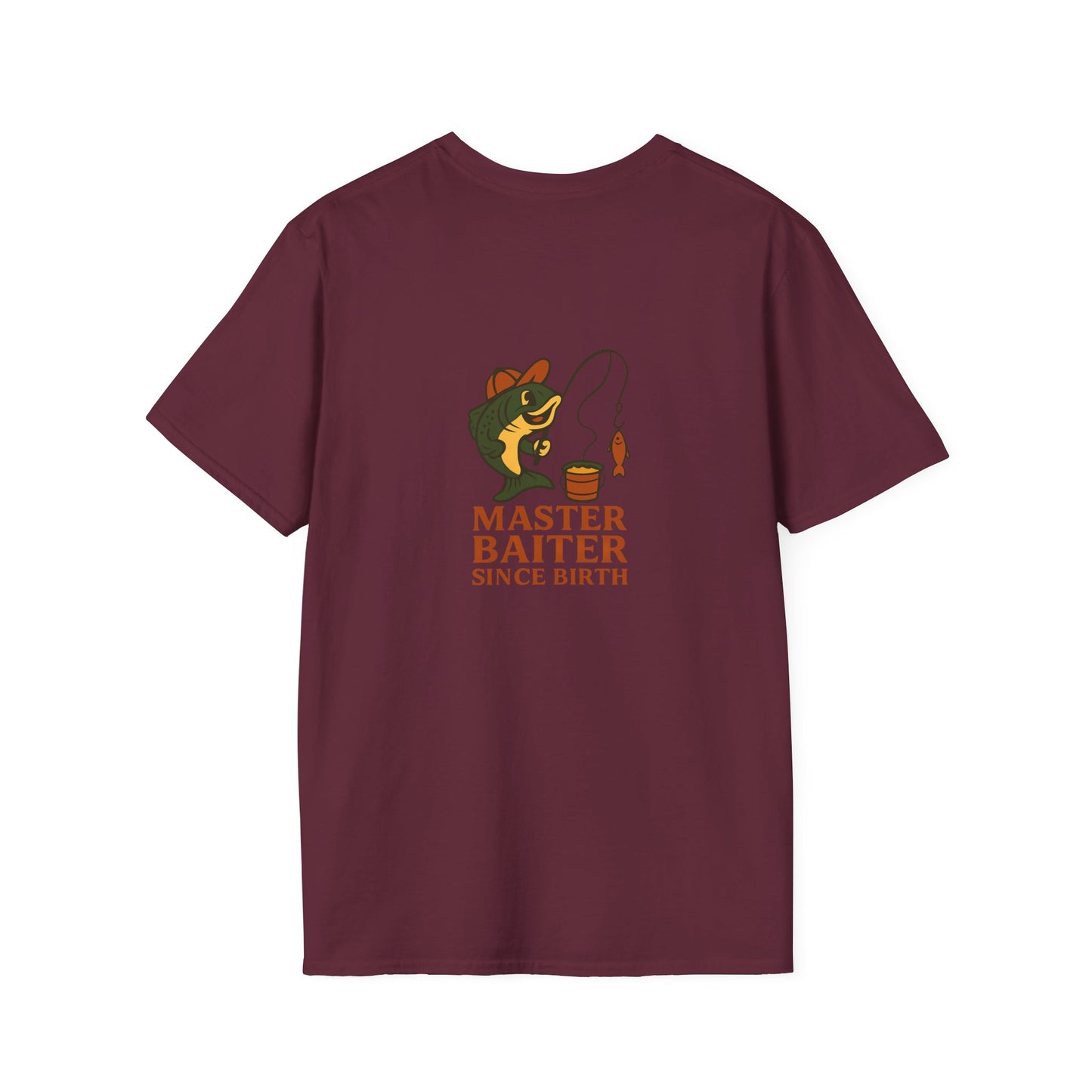 Unisex T-Shirt - Fun Master Baiter (2-sided graphic)