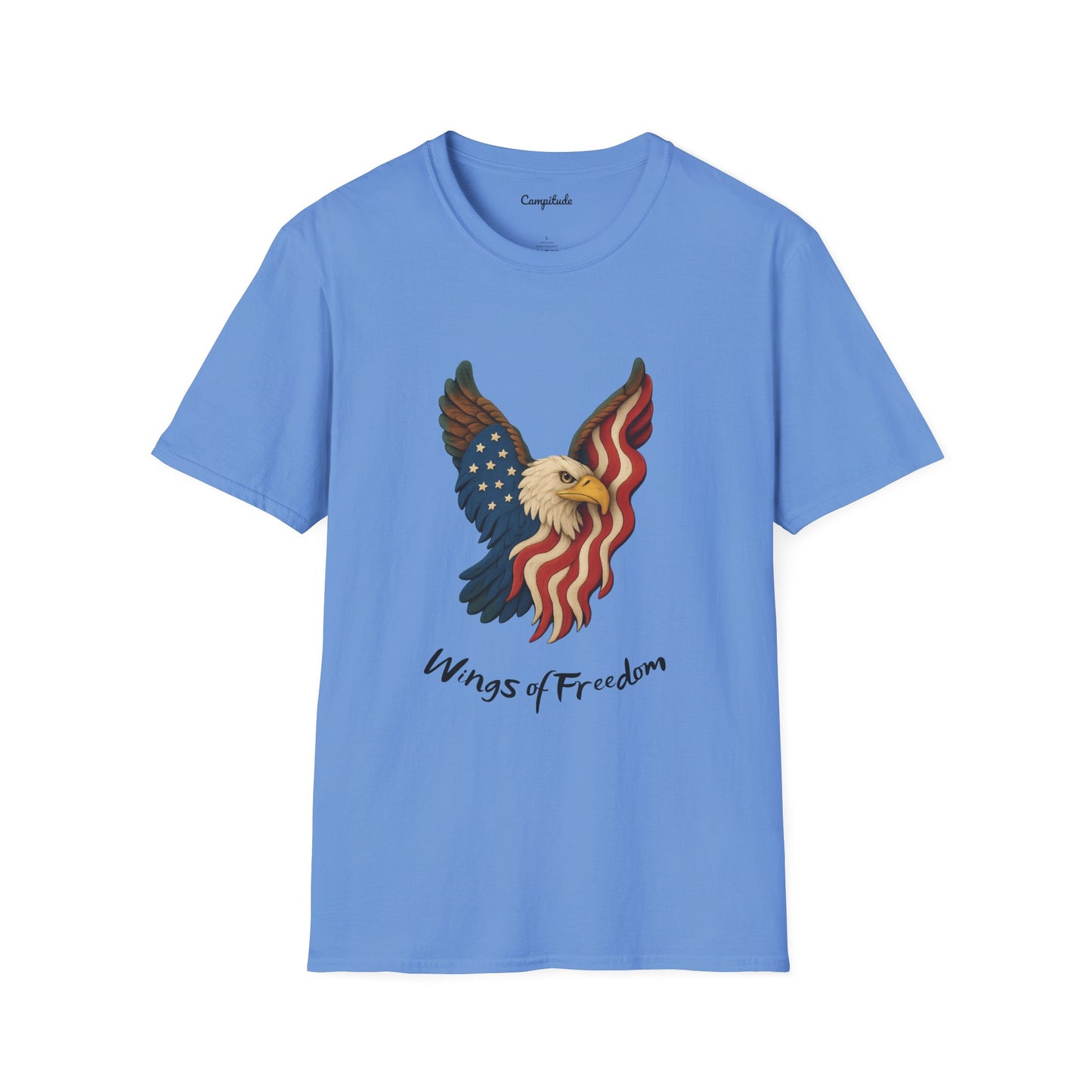 Unisex T-Shirt - (Eagle) Wings of Freedom