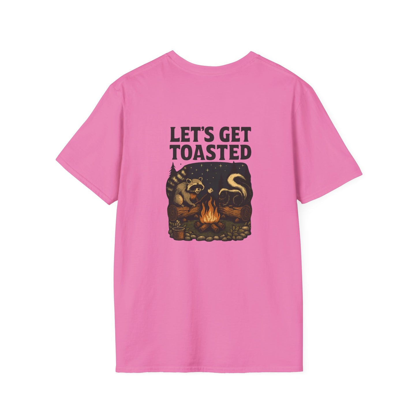 Unisex T-Shirt - Let's Get Toasted (2-sided graphic)
