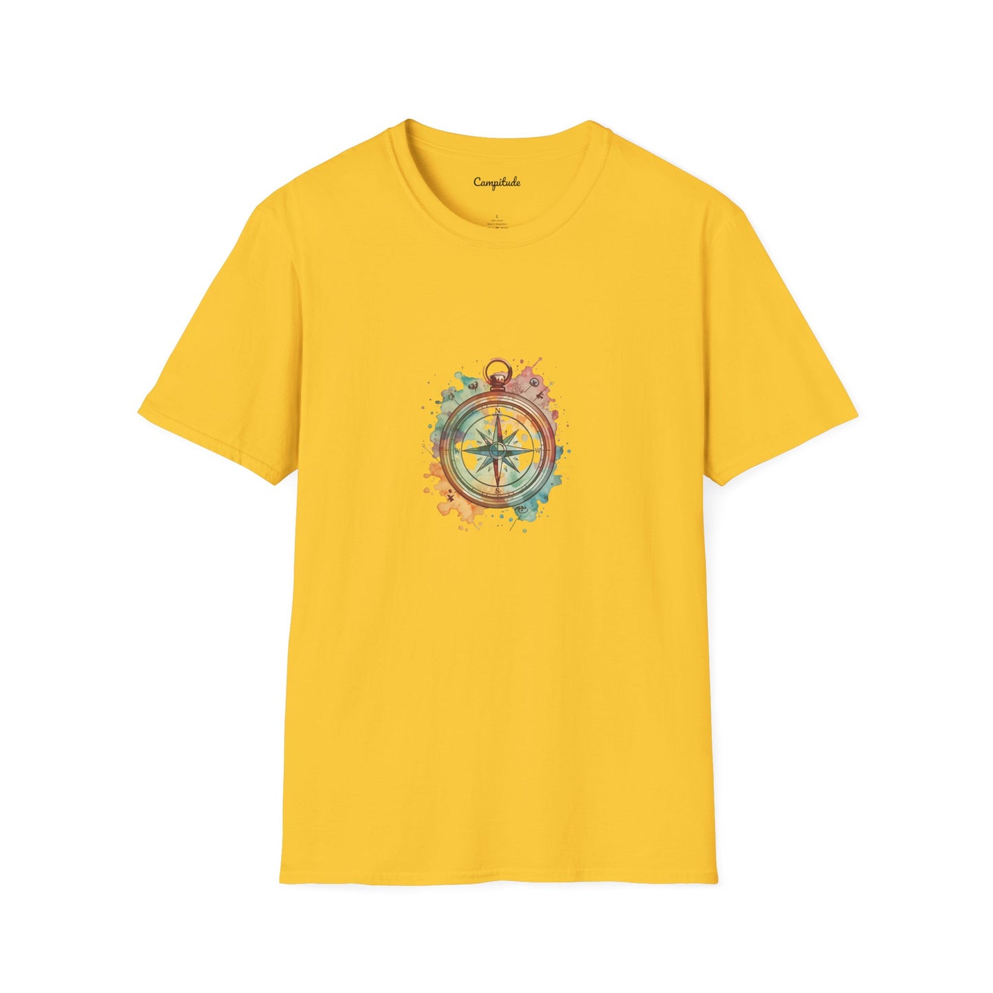 Unisex T-Shirt - Geocache Colorful Compass