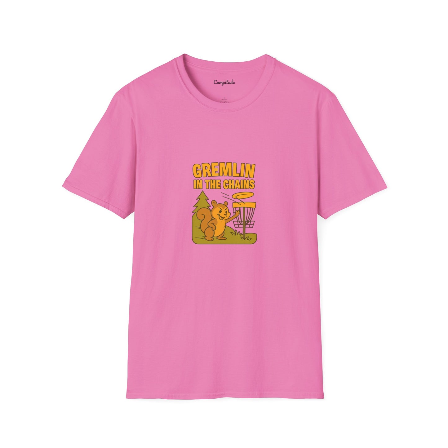 Unisex T-Shirt - Disc Golf Gremlin in the Chains