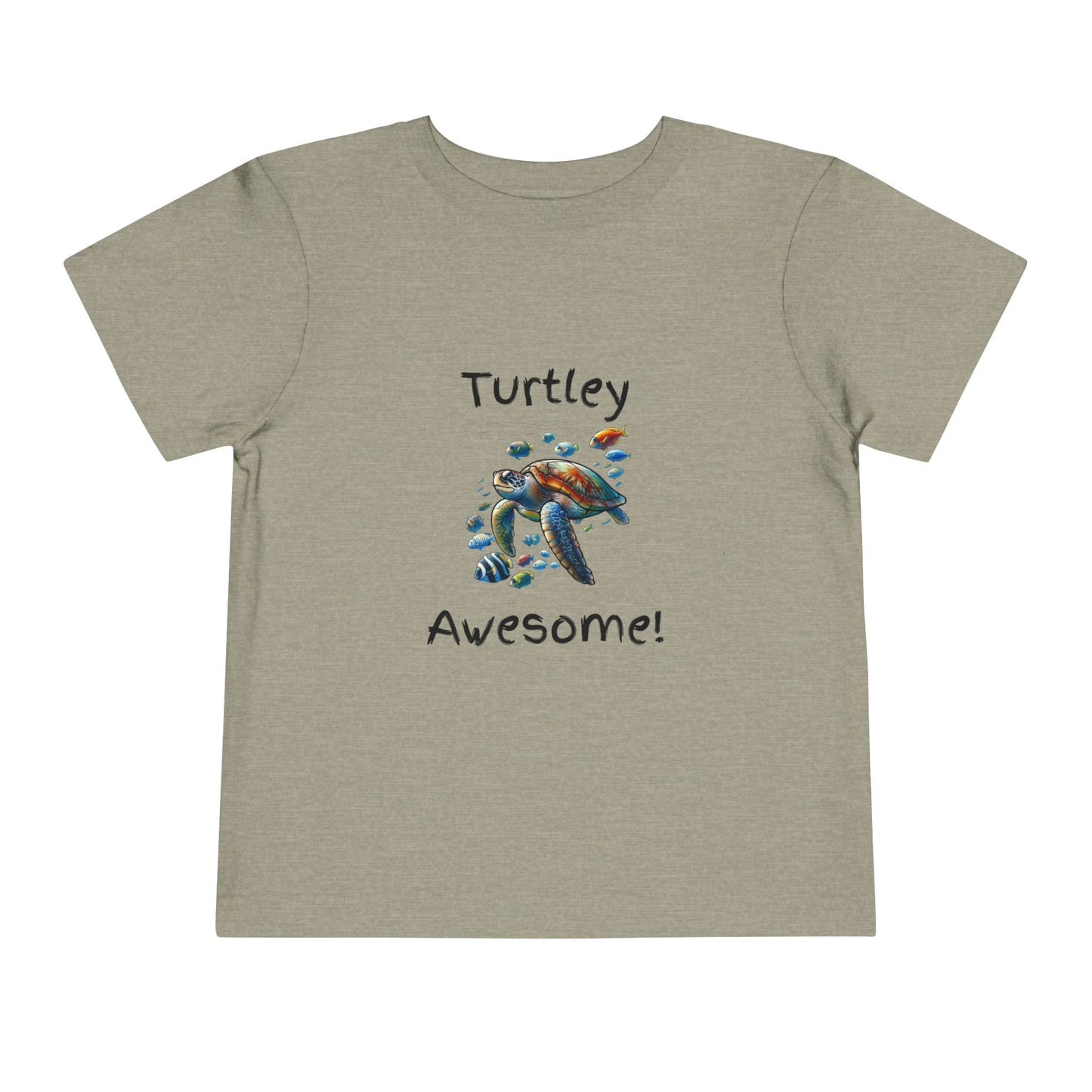 Turtle-Themed Toddler T-Shirt