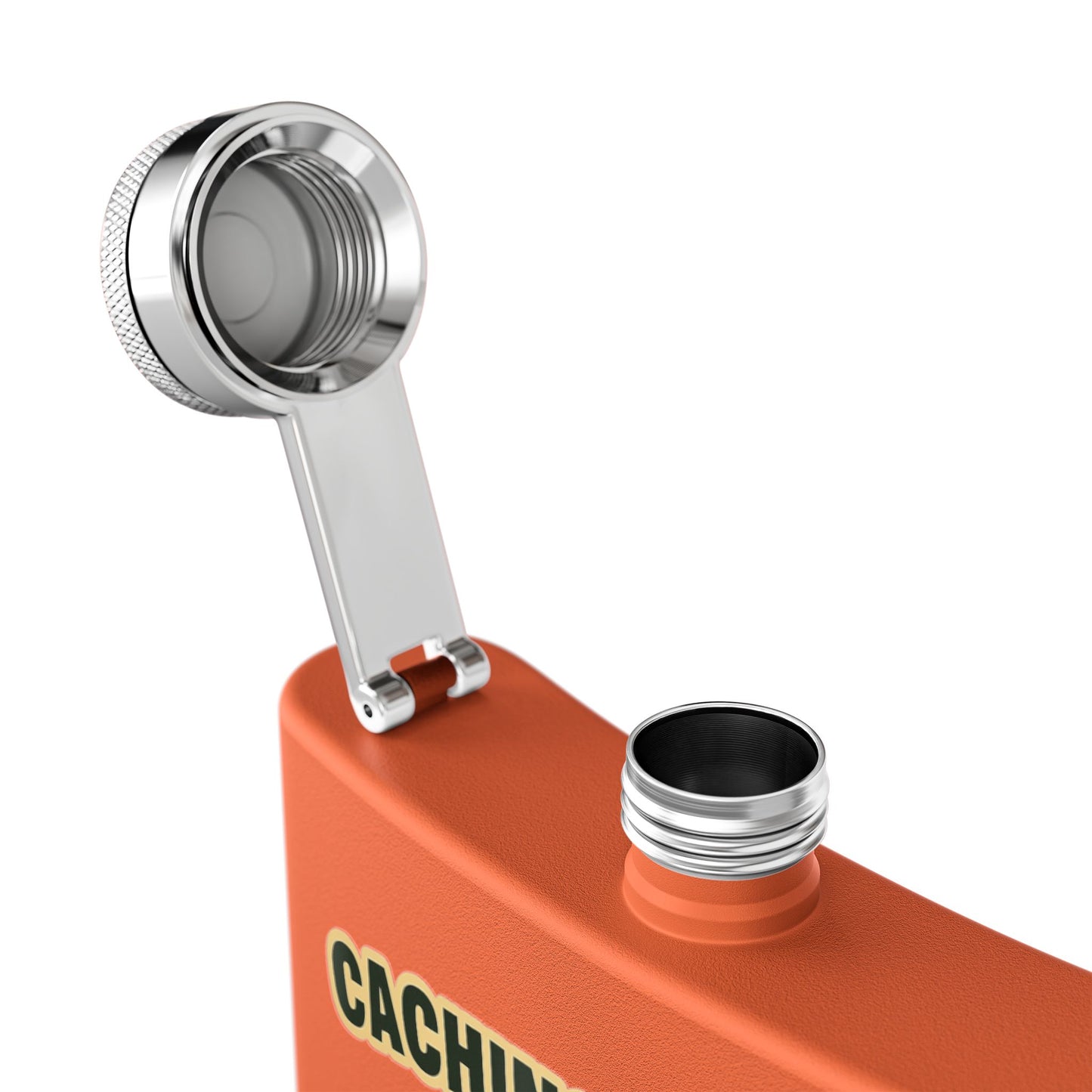 Geocache Flask - Caching Spirits, One Find at a Time Design