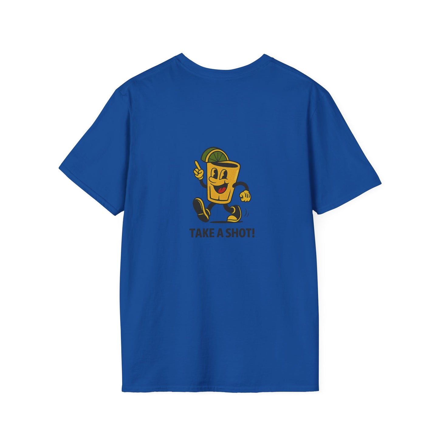 Unisex T-Shirt - Take a Shot - Tequila (2-sided graphic)