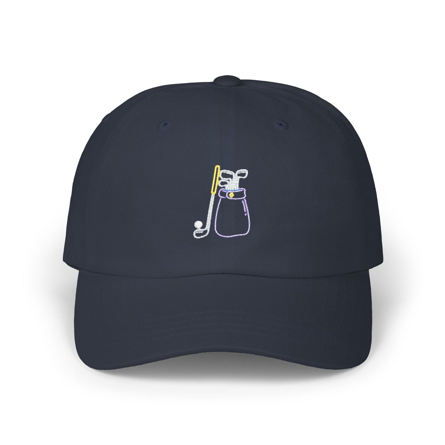 Classic Dad Cap - Neon Golf