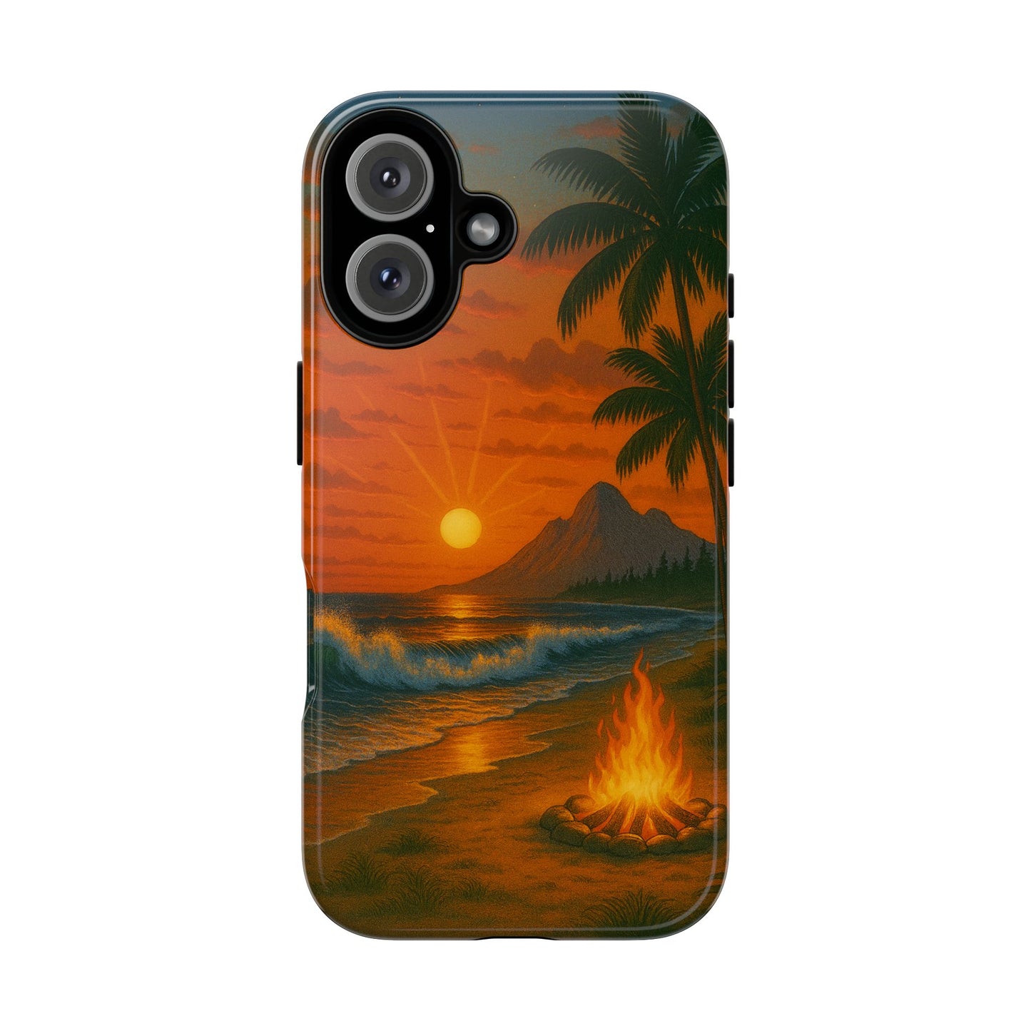 Tough Phone Case - Tropical Sunset Phone