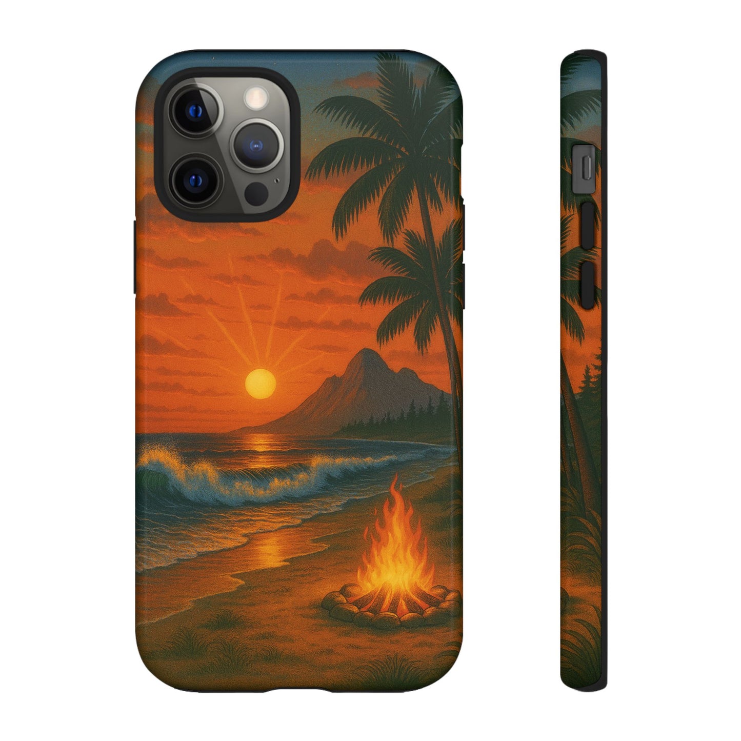 Tough Phone Case - Tropical Sunset Phone