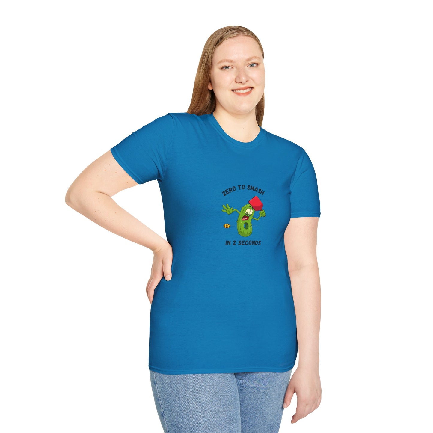 Unisex T-Shirt - Zero to Smash in 2 Seconds