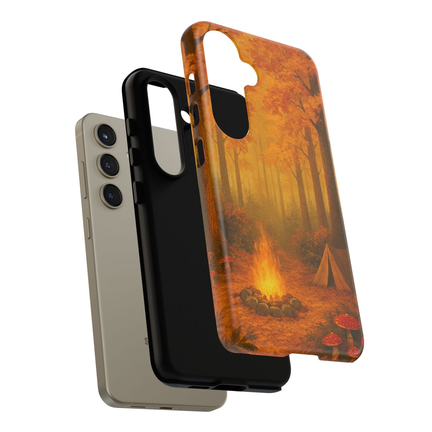 Tough Phone Case - Autumn Camping