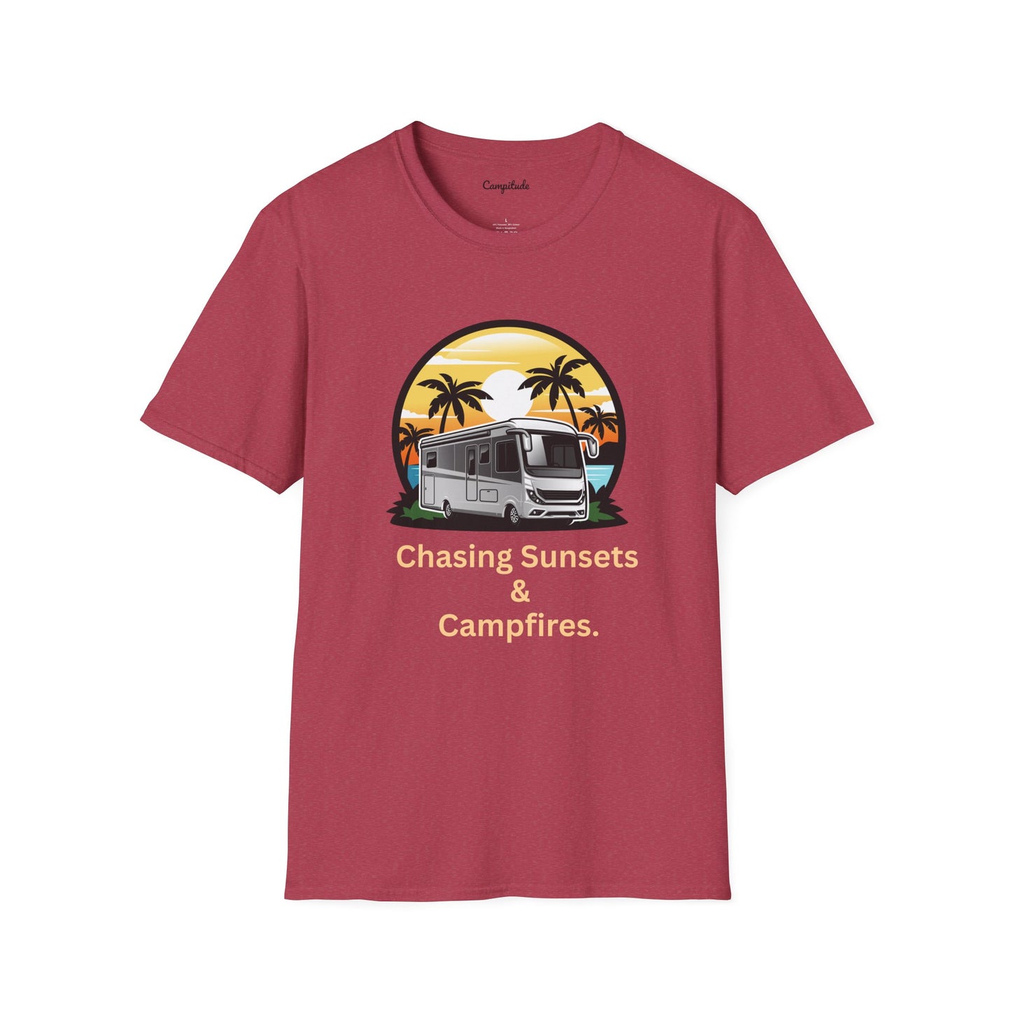 Unisex T-Shirt - Chasing Sunsets & Campfire (Class A)