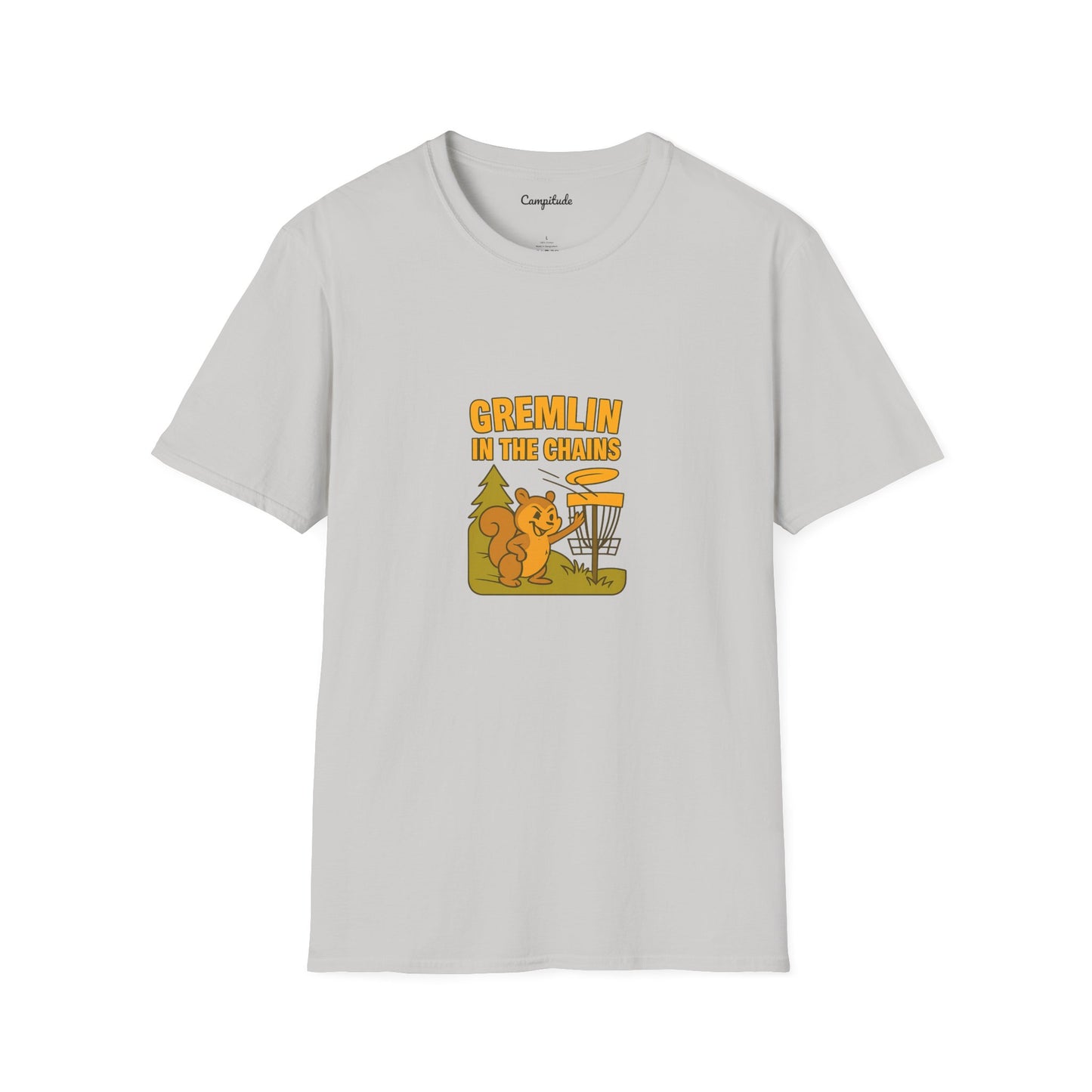 Unisex T-Shirt - Disc Golf Gremlin in the Chains