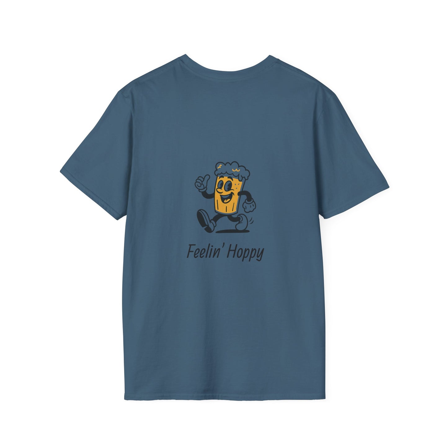 Unisex T-Shirt - Feelin' Hoppy - Beer (2-sided graphic)