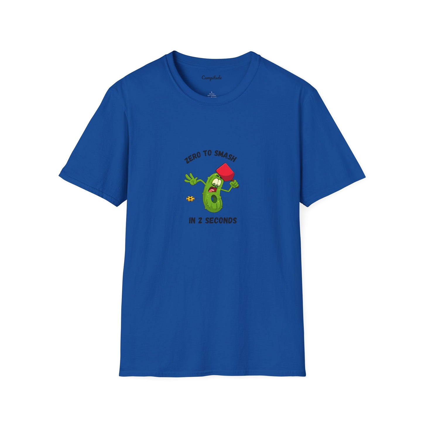 Unisex T-Shirt - Zero to Smash in 2 Seconds