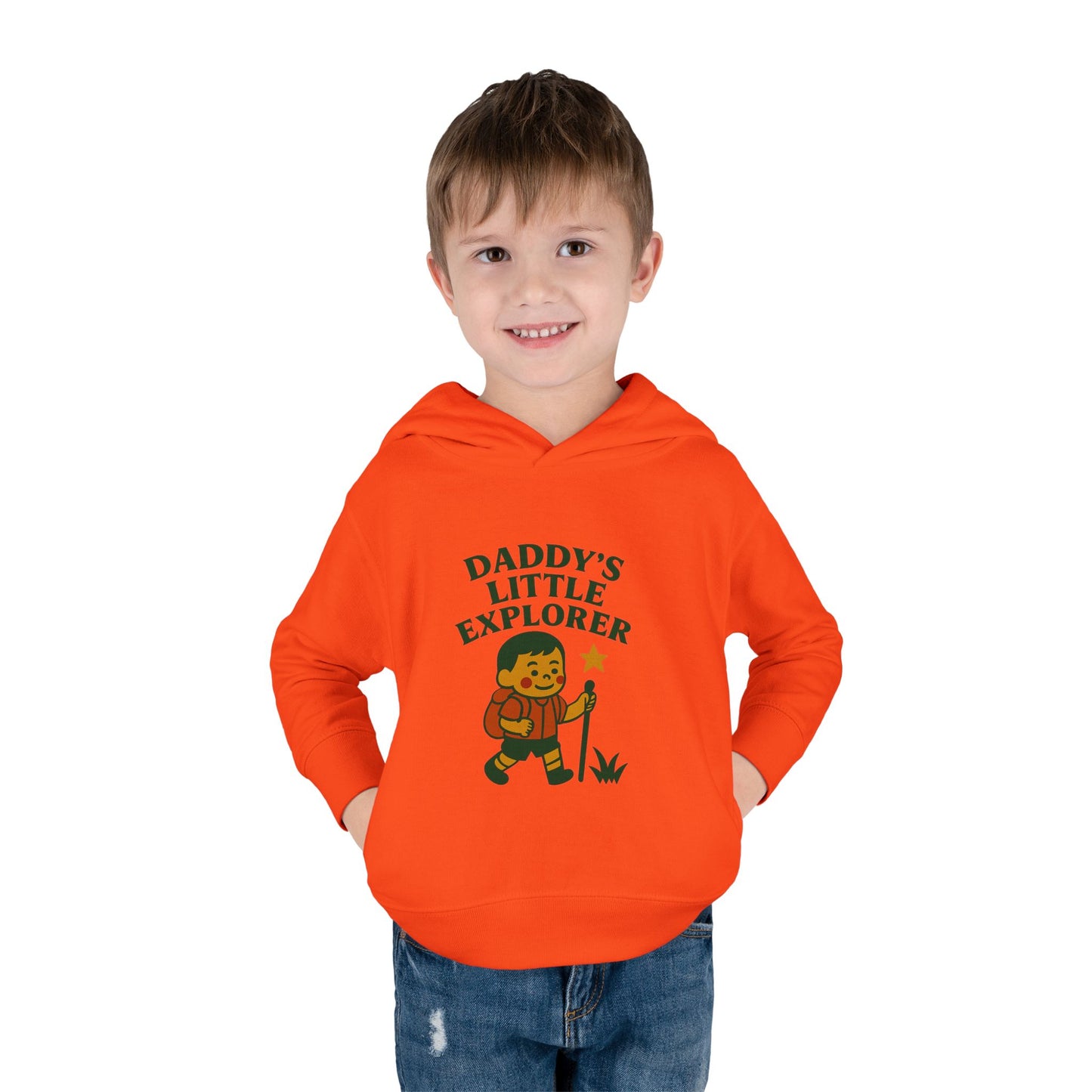 Toddler Hoodie - Daddy's Little Explorer (Boy)
