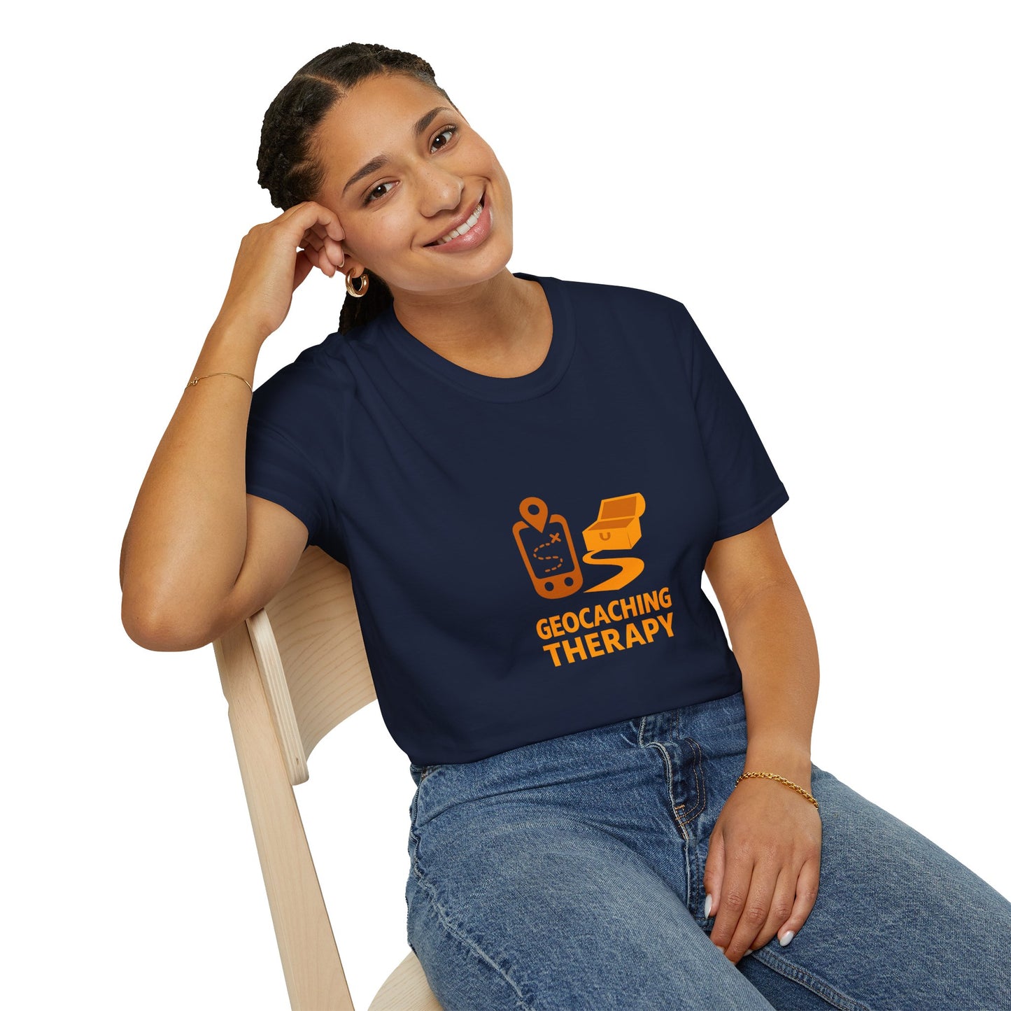 Unisex T-Shirt - Geocaching Therapy
