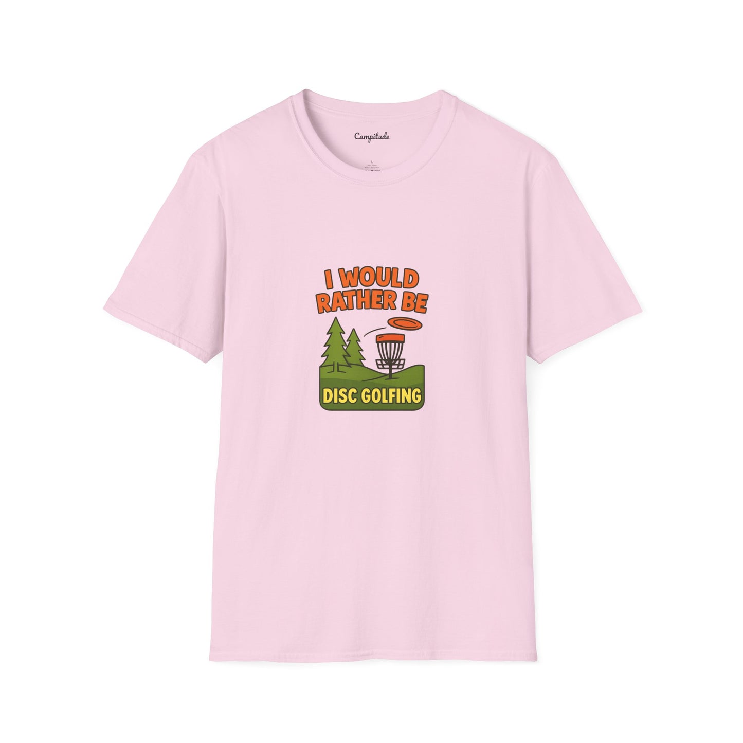 Unisex T-Shirt - I Would Rather Be Disc Golfing v2