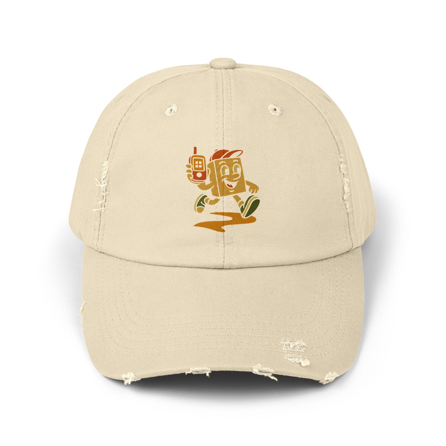 Distressed Cap - Geocache Character