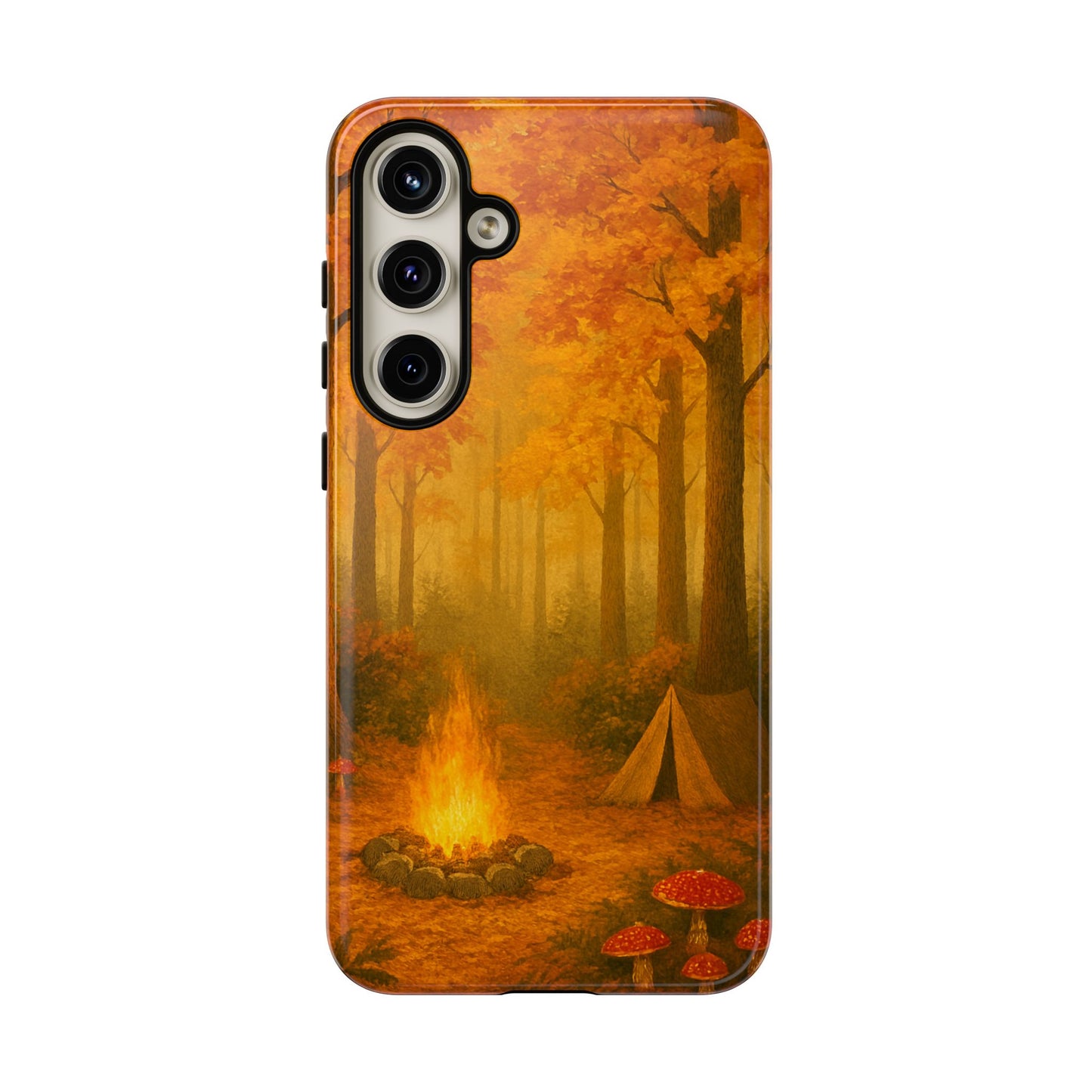 Tough Phone Case - Autumn Camping