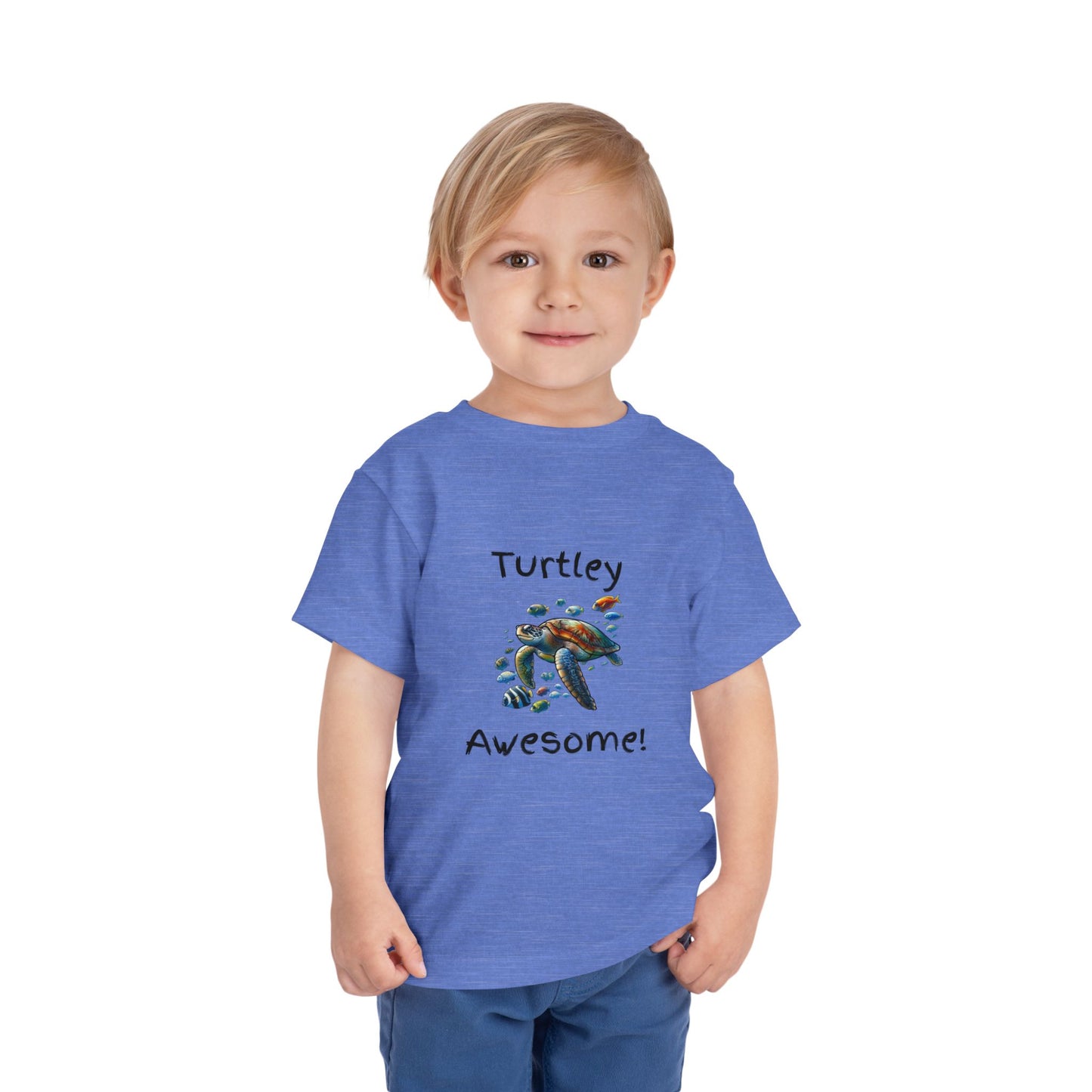 Turtle-Themed Toddler T-Shirt