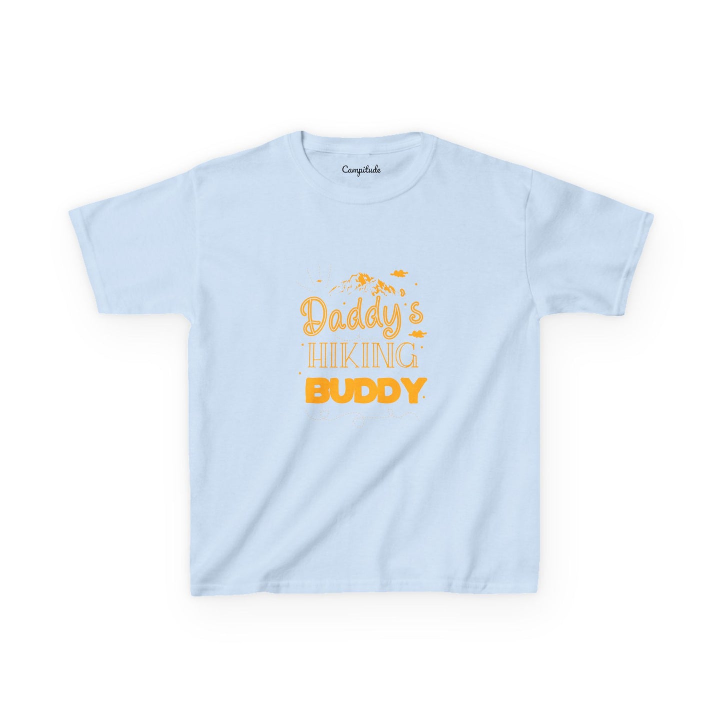 Kids Heavy Cotton™ T-Shirt - Daddy's Hiking Buddy