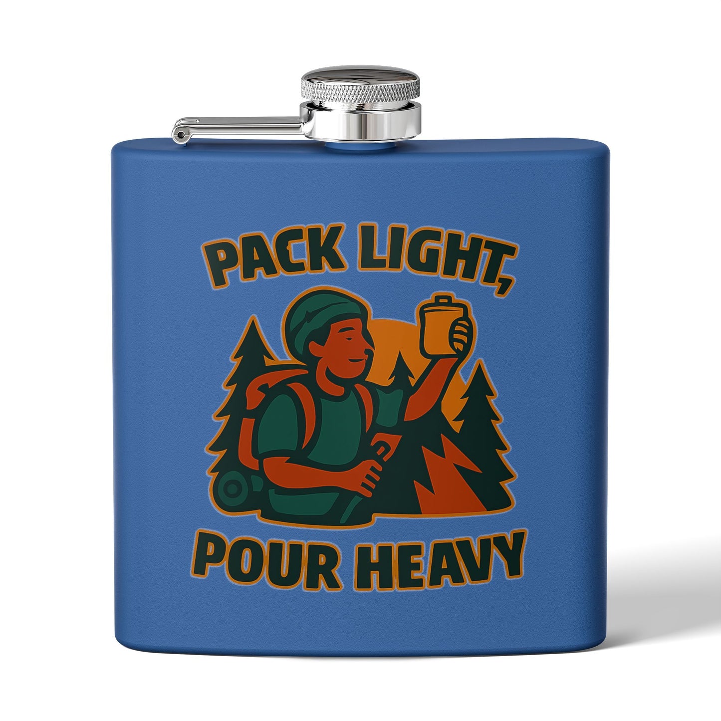 Hiking Flask - Pack Light Pour Heavy