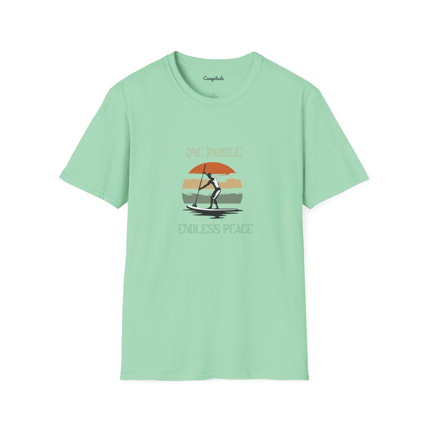 Unisex T-Shirt - One Paddle, Endless Peace
