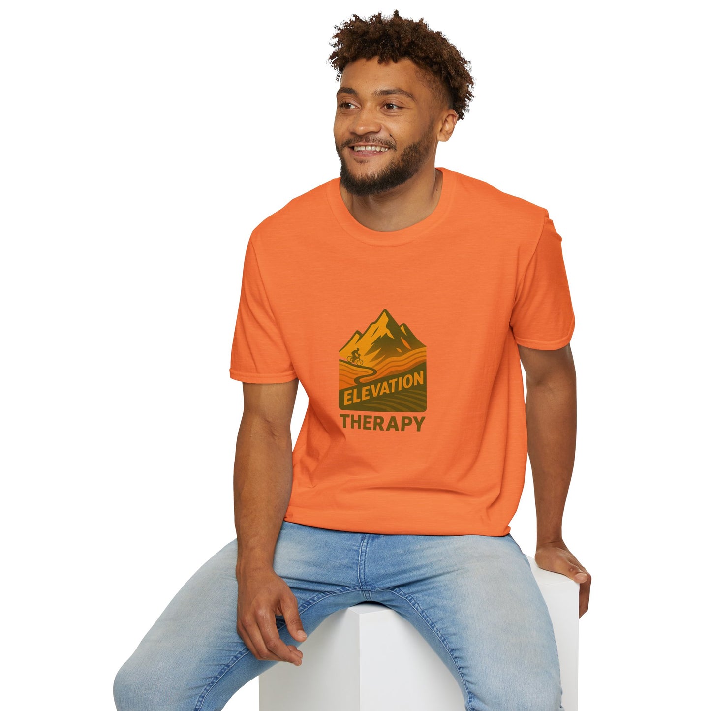 Unisex T-Shirt - Cyclist Elevate Your Spirit