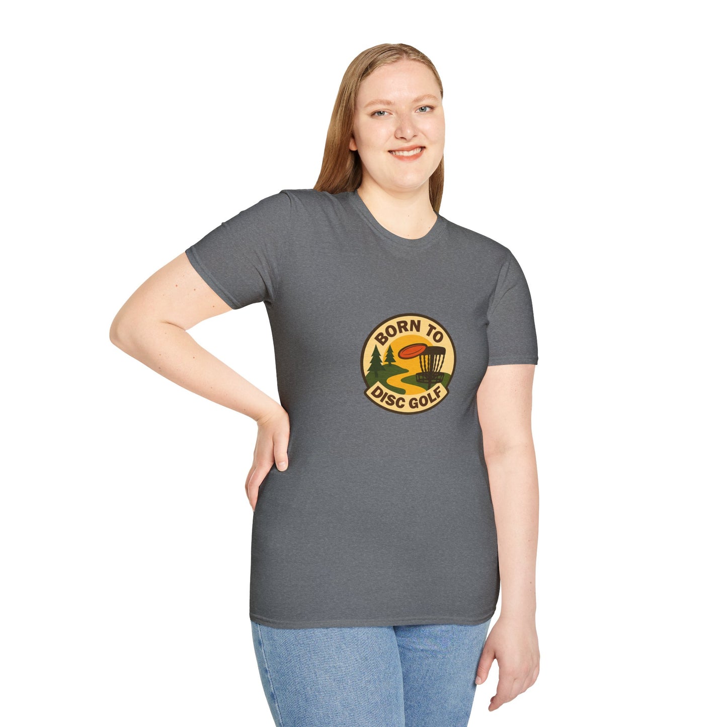 Unisex T-Shirt - Born to Disc Golf