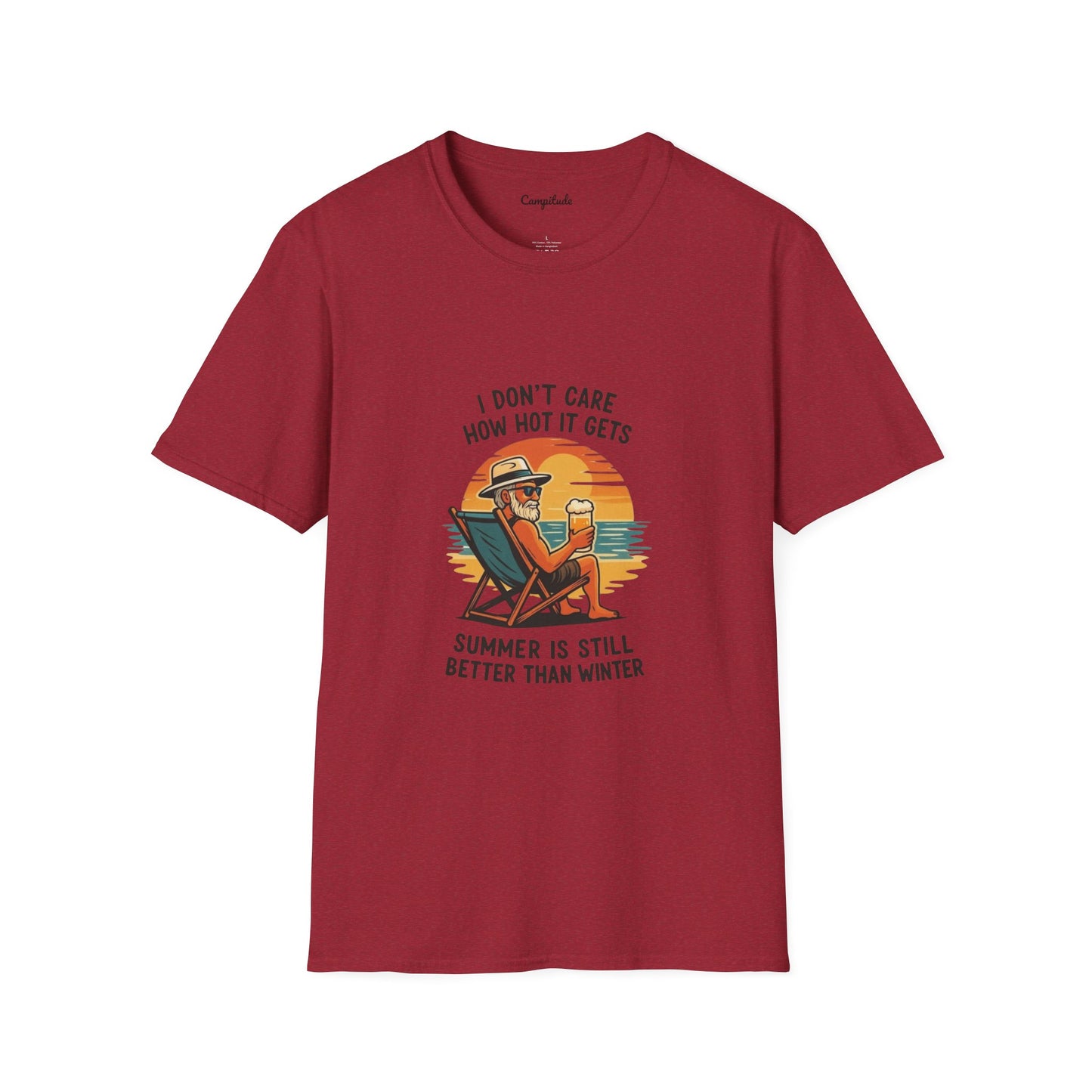 Unisex T-Shirt - Summer is Still Better Than Winter (Man)