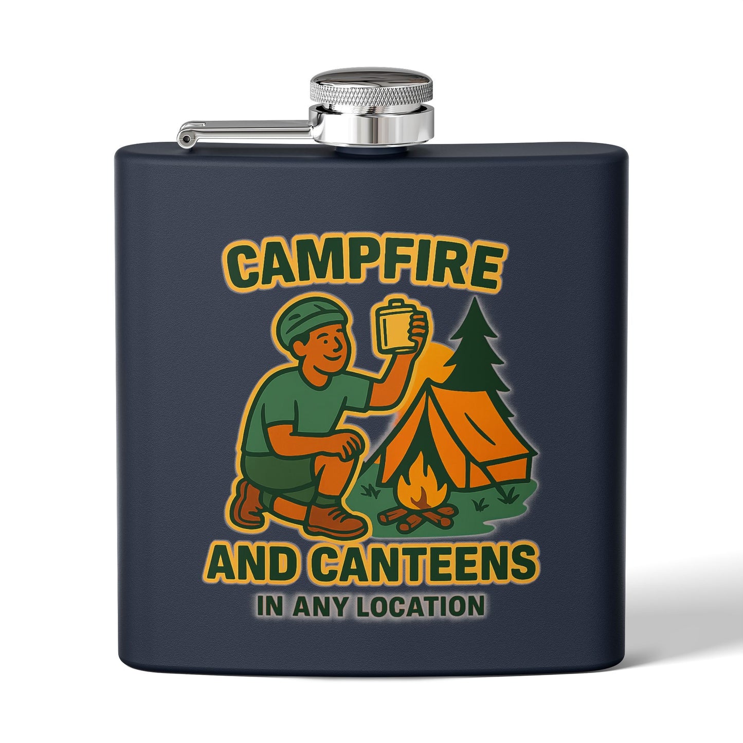 Camping Flask - Campfire and Canteens in Any Location