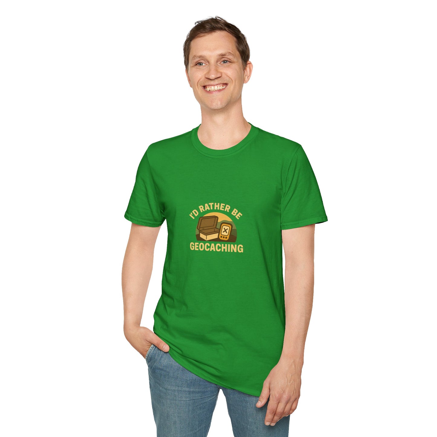 Unisex T-Shirt - I'd Rather Be Geocaching