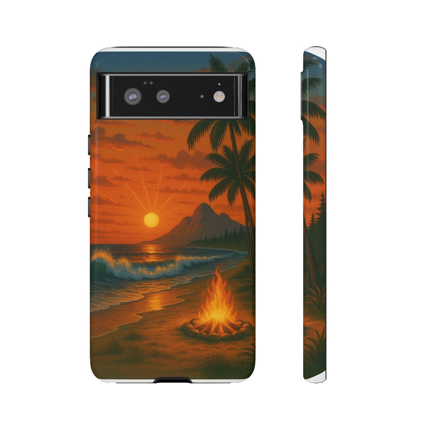 Tough Phone Case - Tropical Sunset Phone