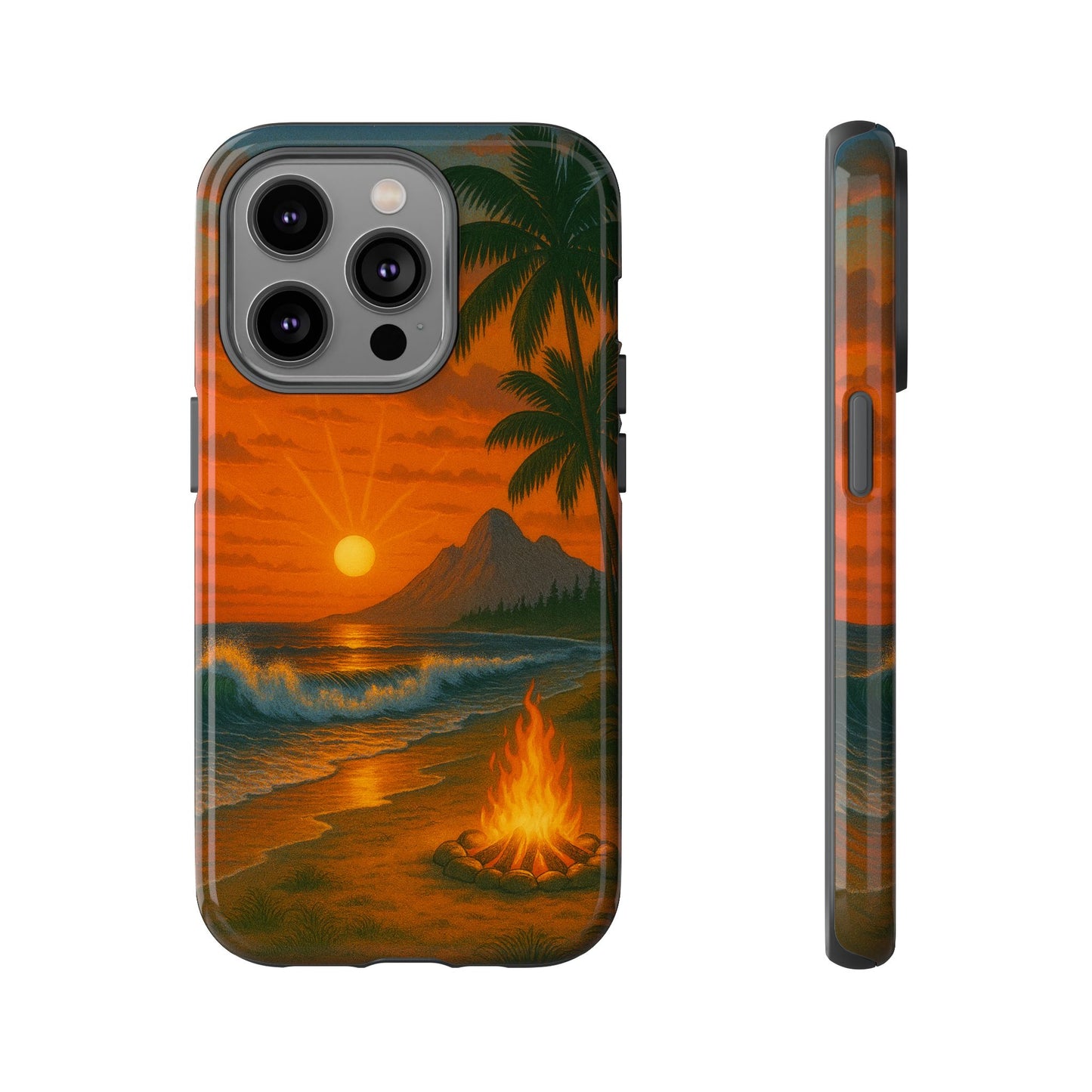 Tough Phone Case - Tropical Sunset Phone