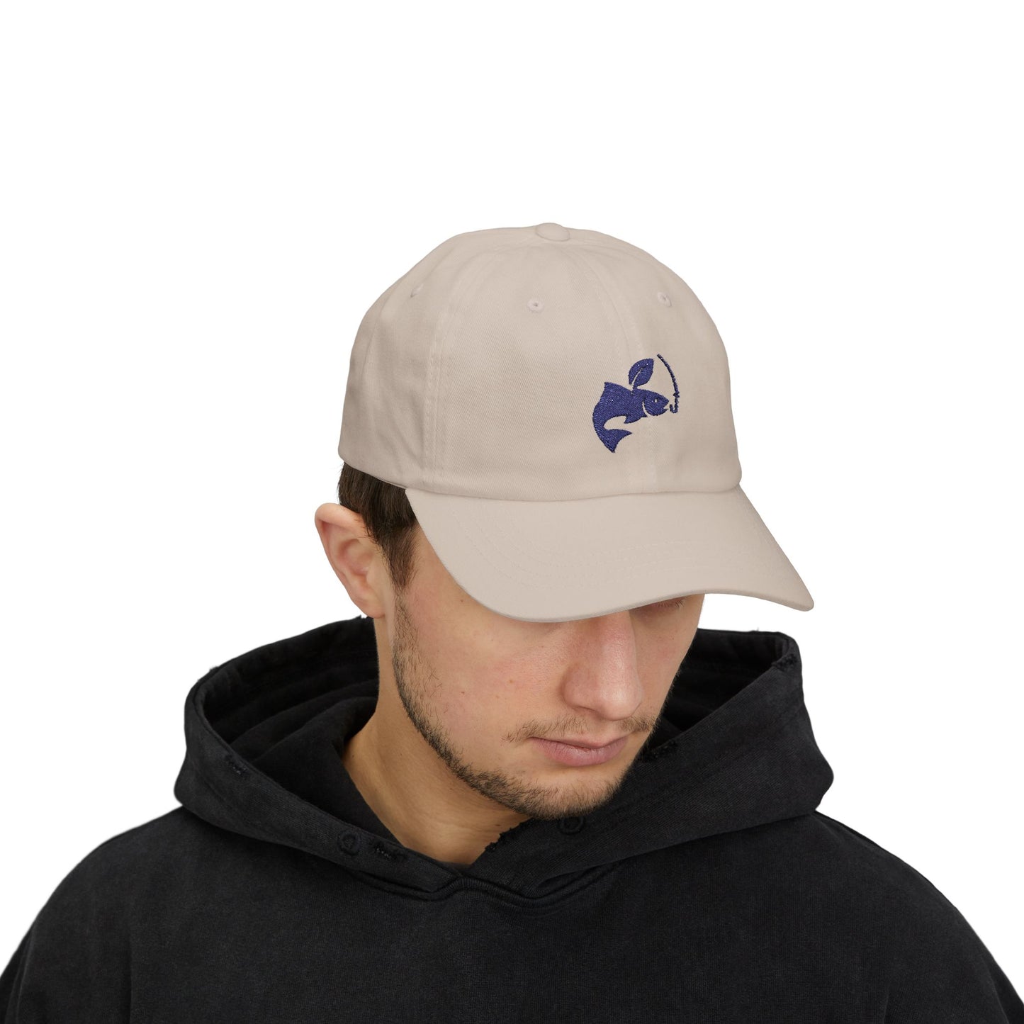 Classic Dad Cap - Fishing logo