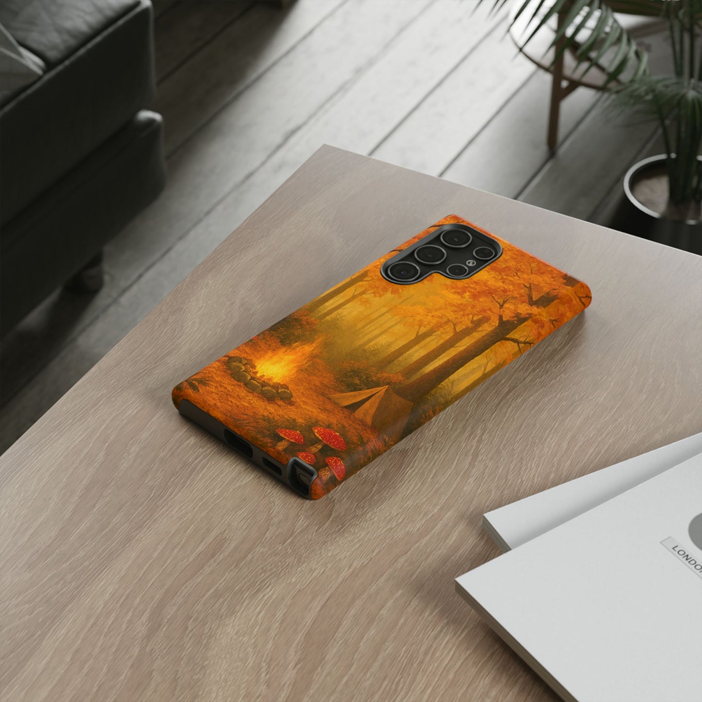 Tough Phone Case - Autumn Camping